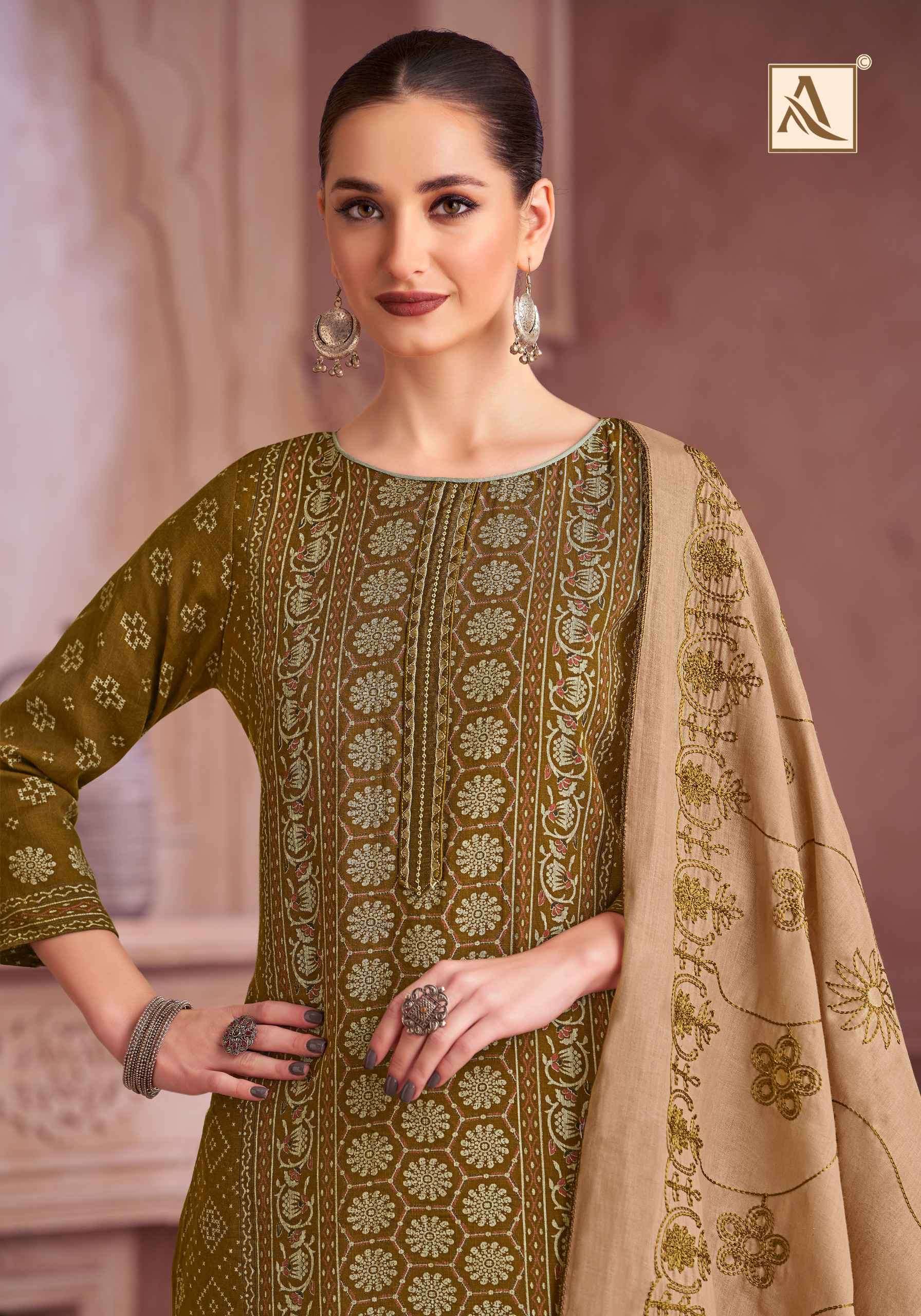 ALOK SUIT KABOOL BRANDED RAYON SALWAR SUIT COLLECTION DEALER