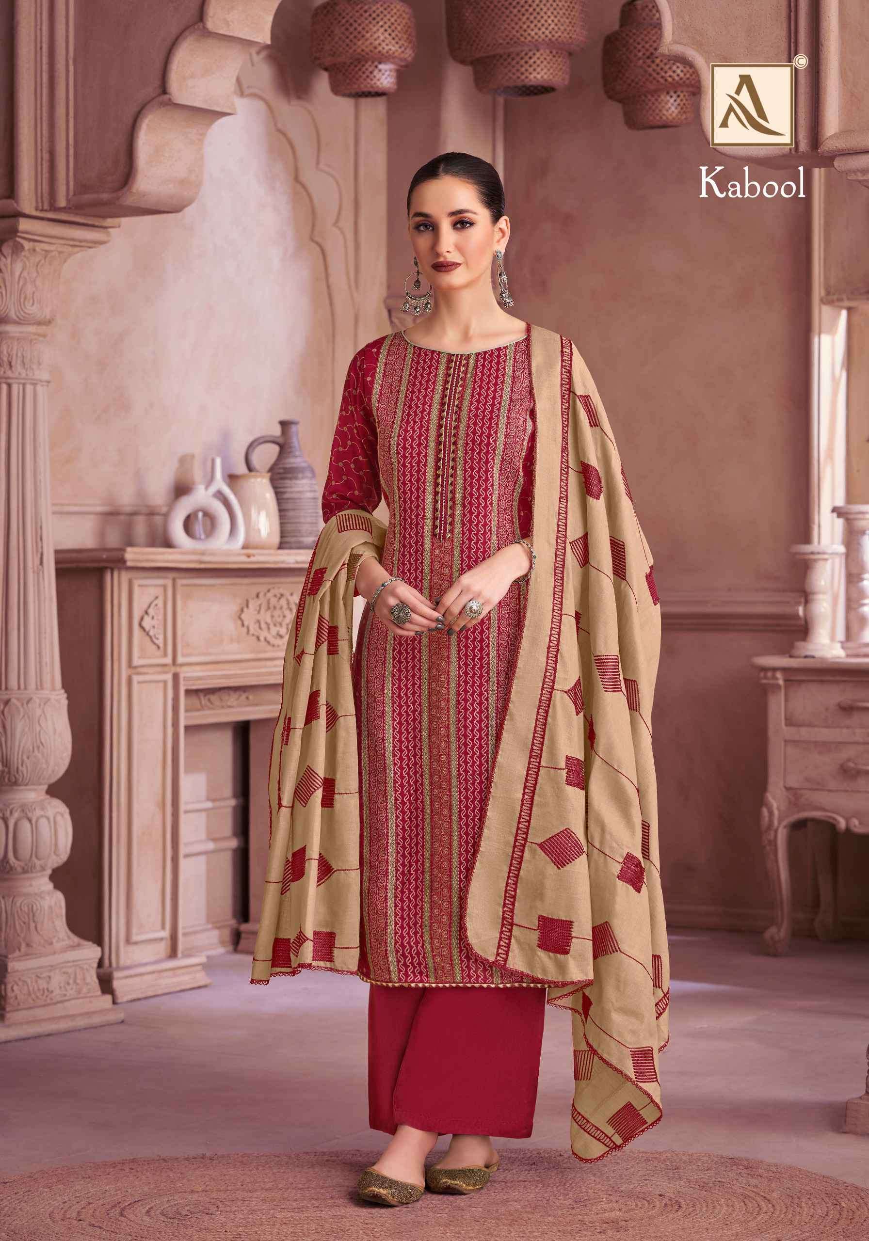 ALOK SUIT KABOOL BRANDED RAYON SALWAR SUIT COLLECTION DEALER