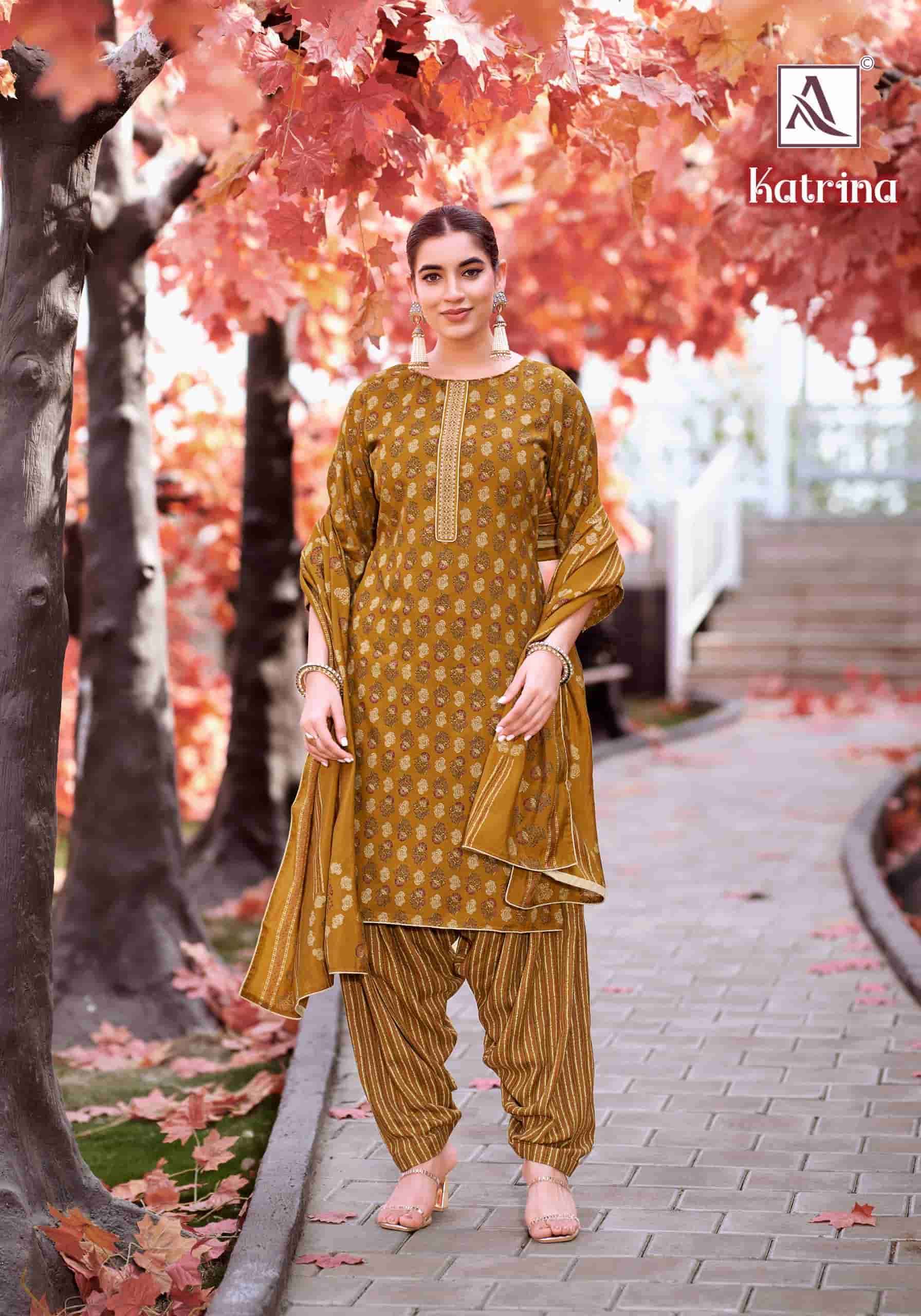 ALOK SUIT KATRINA RAYON FANCY LADIES SUIT COLLECTION LOW PRICE ONLINE