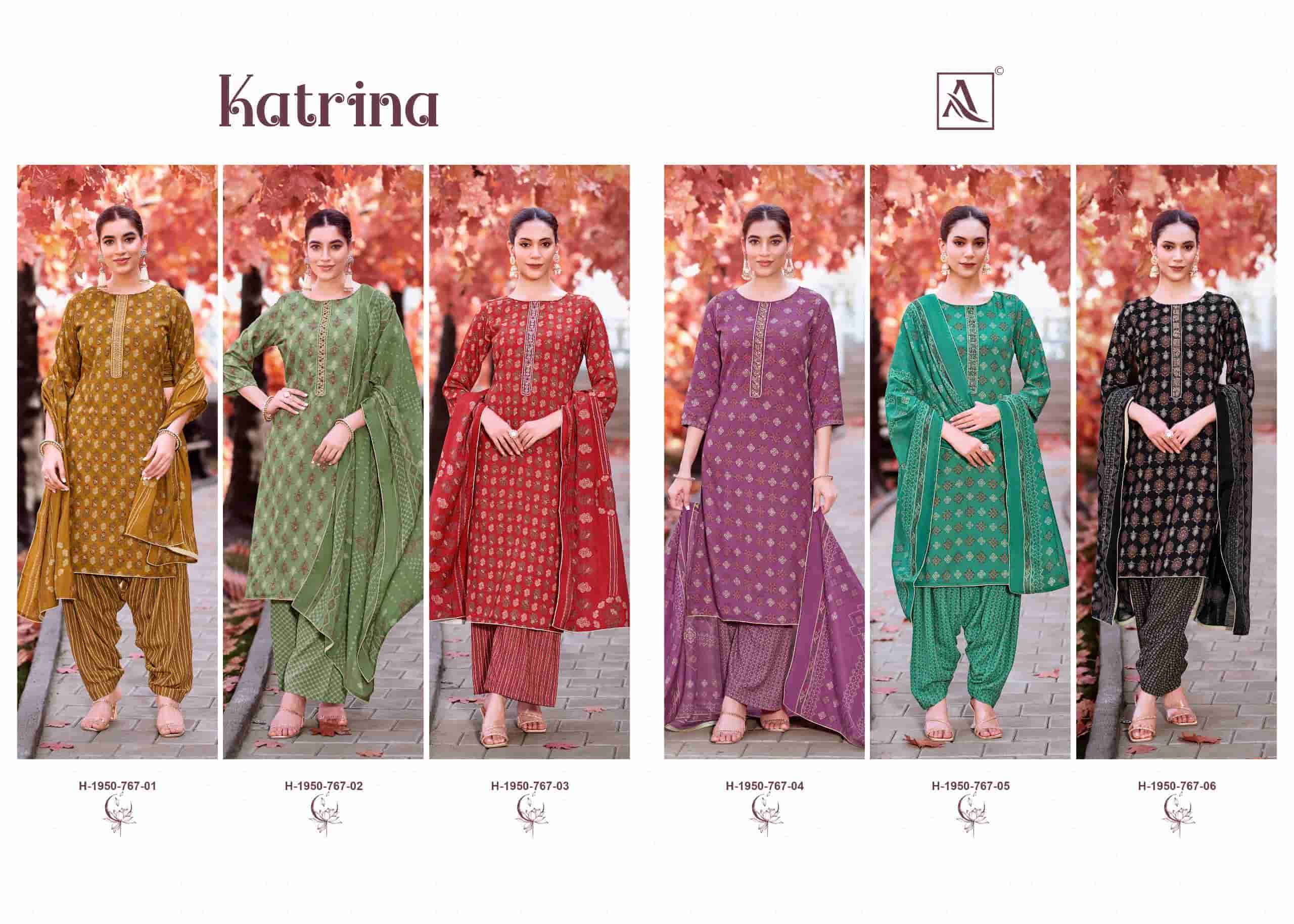 ALOK SUIT KATRINA RAYON FANCY LADIES SUIT COLLECTION LOW PRICE ONLINE