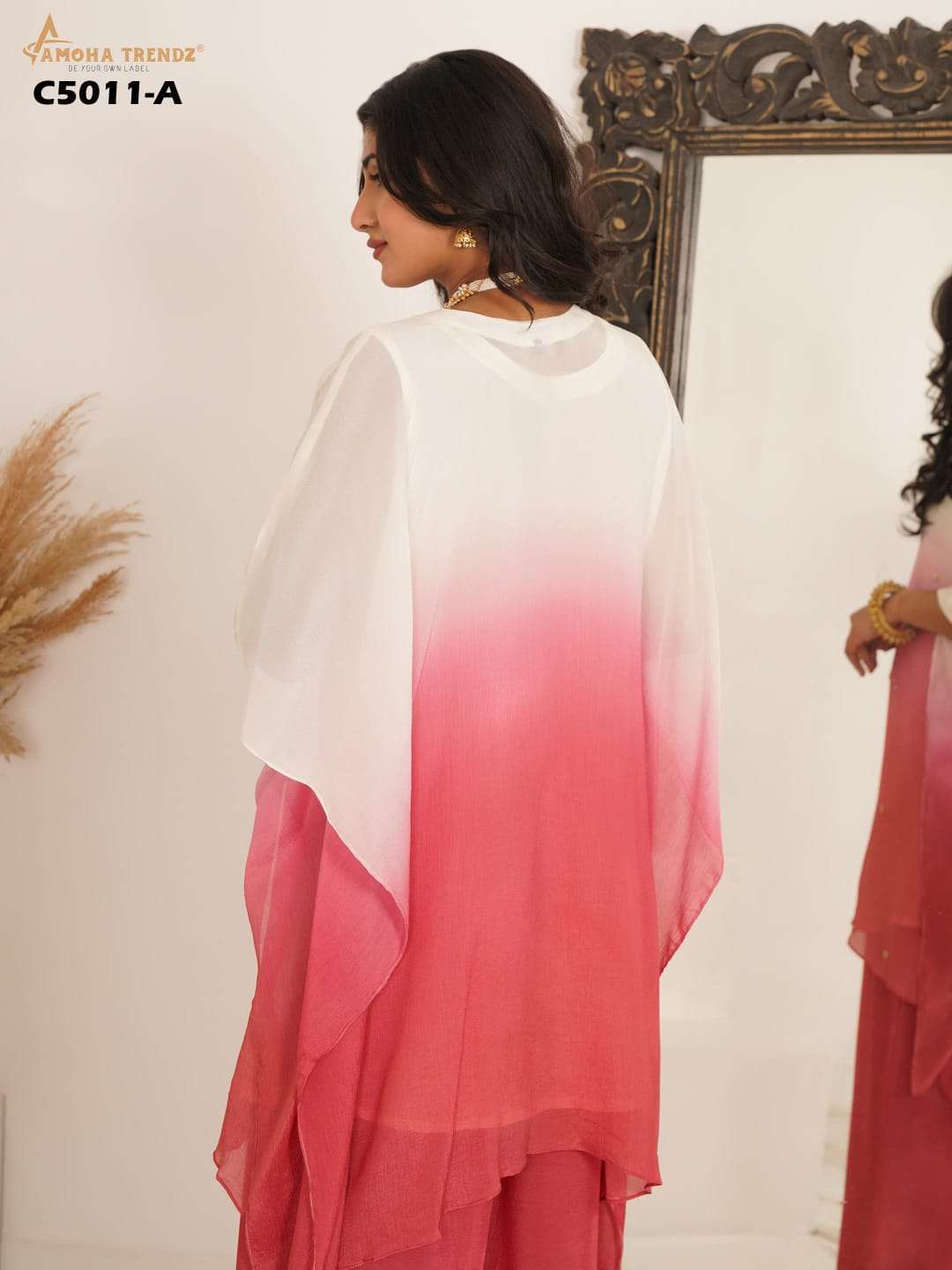 AMOHA TRENDS C 5011 LATEST DESIGN KARFTAN PALAZZO SUIT DEALER SHOP
