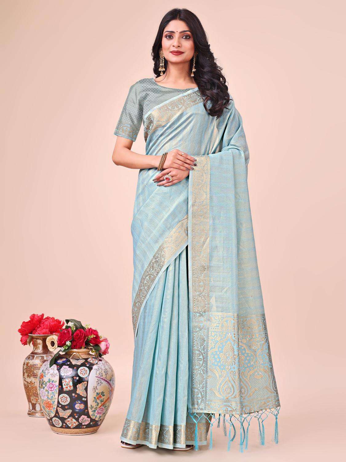 ASTITA BATUMI FANCY ORGANZA FABRIC PARTY WEAR SPECIAL SAREE 