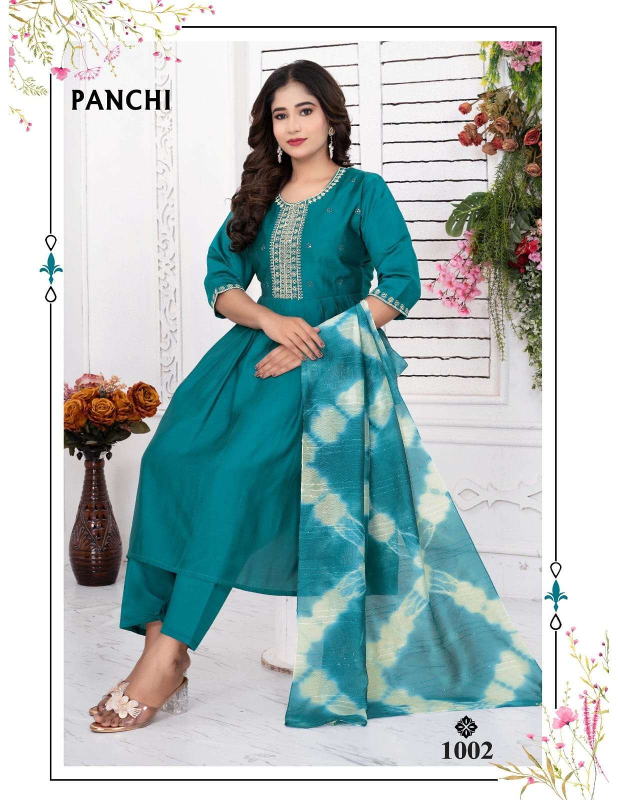 BEAUTY PANCHI VOL 4 FESTIVAL WEAR SILK READYMADE DRESS FOR WOMEN CATALOG