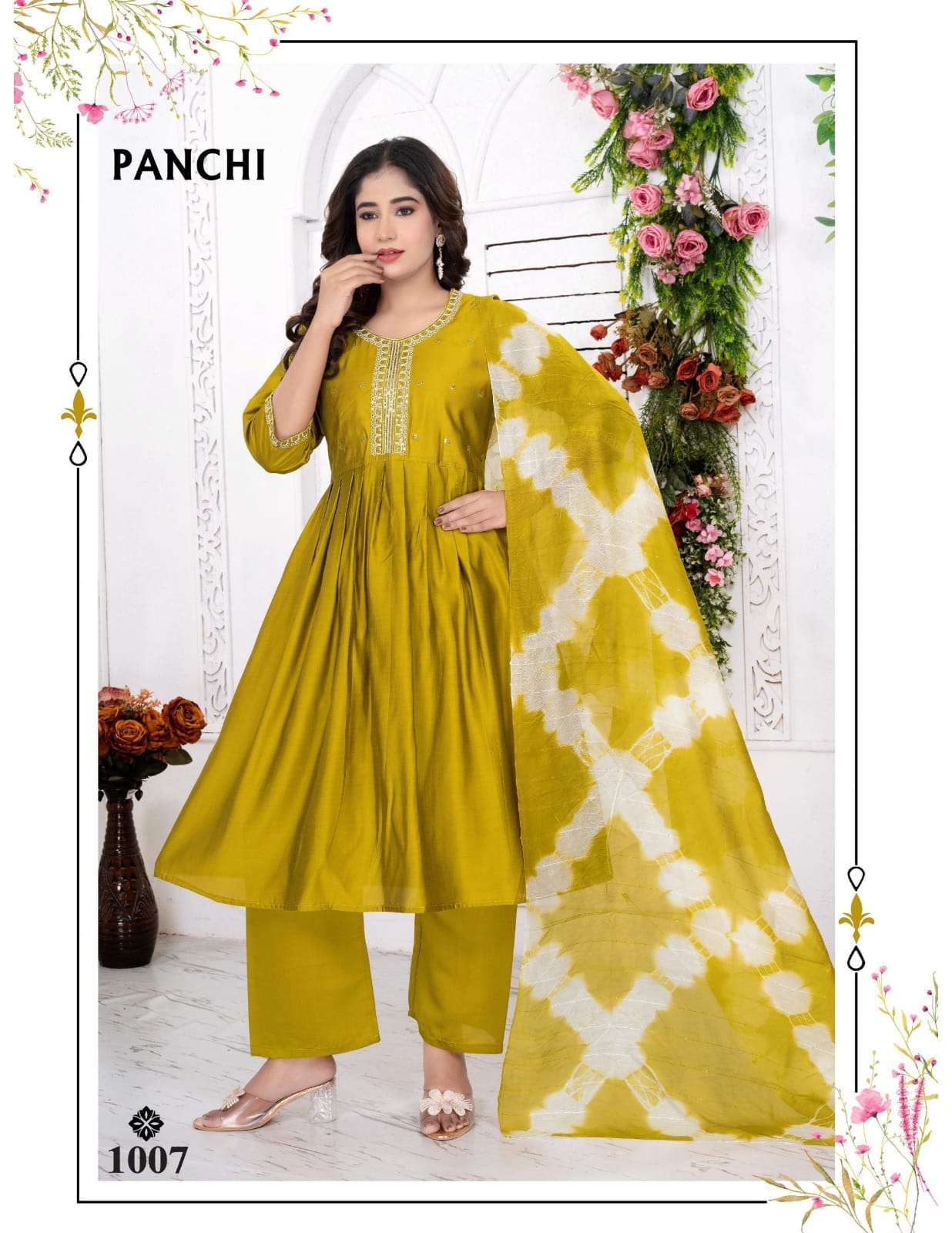 BEAUTY PANCHI VOL 4 FESTIVAL WEAR SILK READYMADE DRESS FOR WOMEN CATALOG