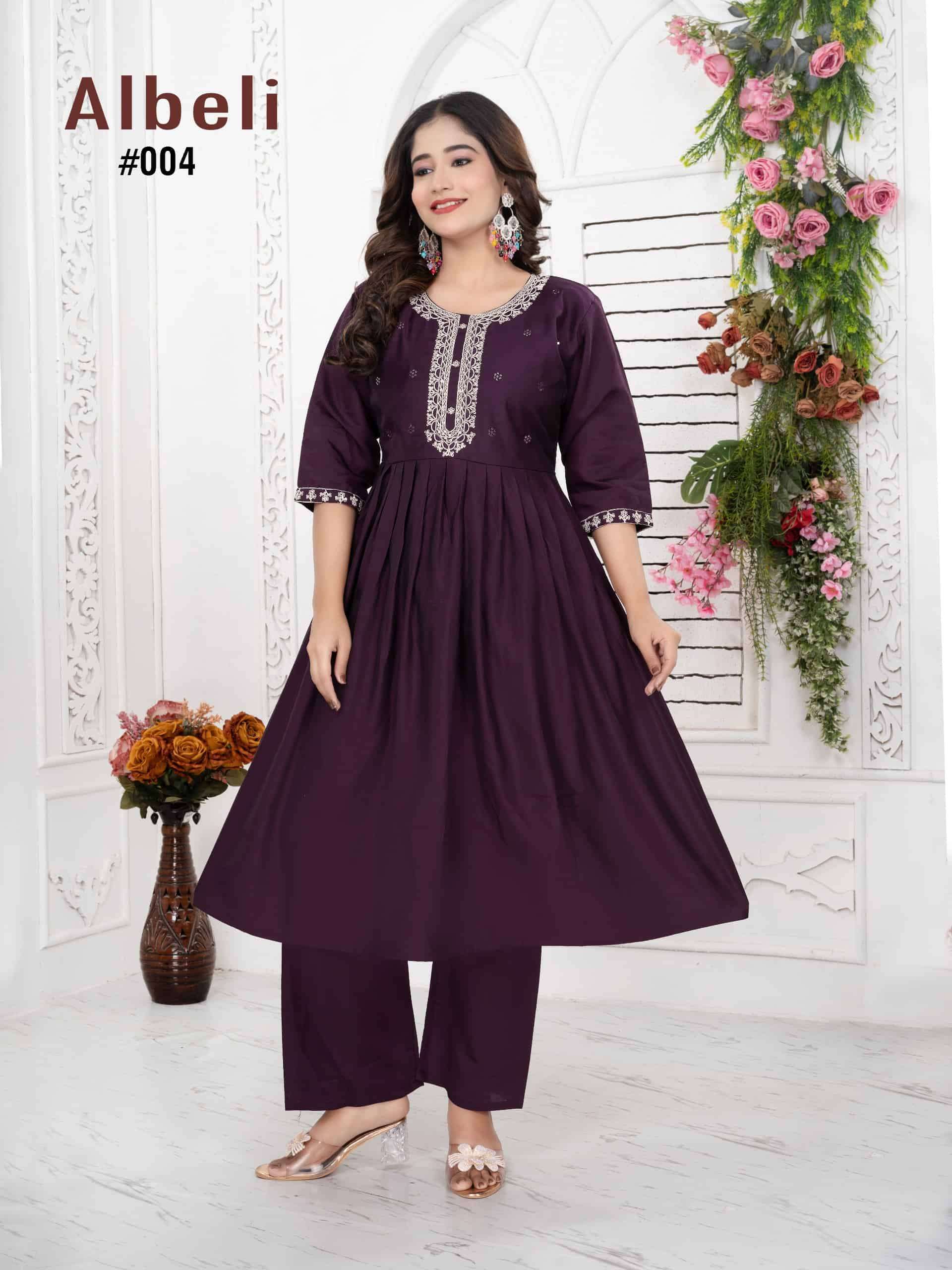 BEAUTY QUEEN ALBELI VOL 3 READYMADE SILK KURTI COLLECTION DEALER