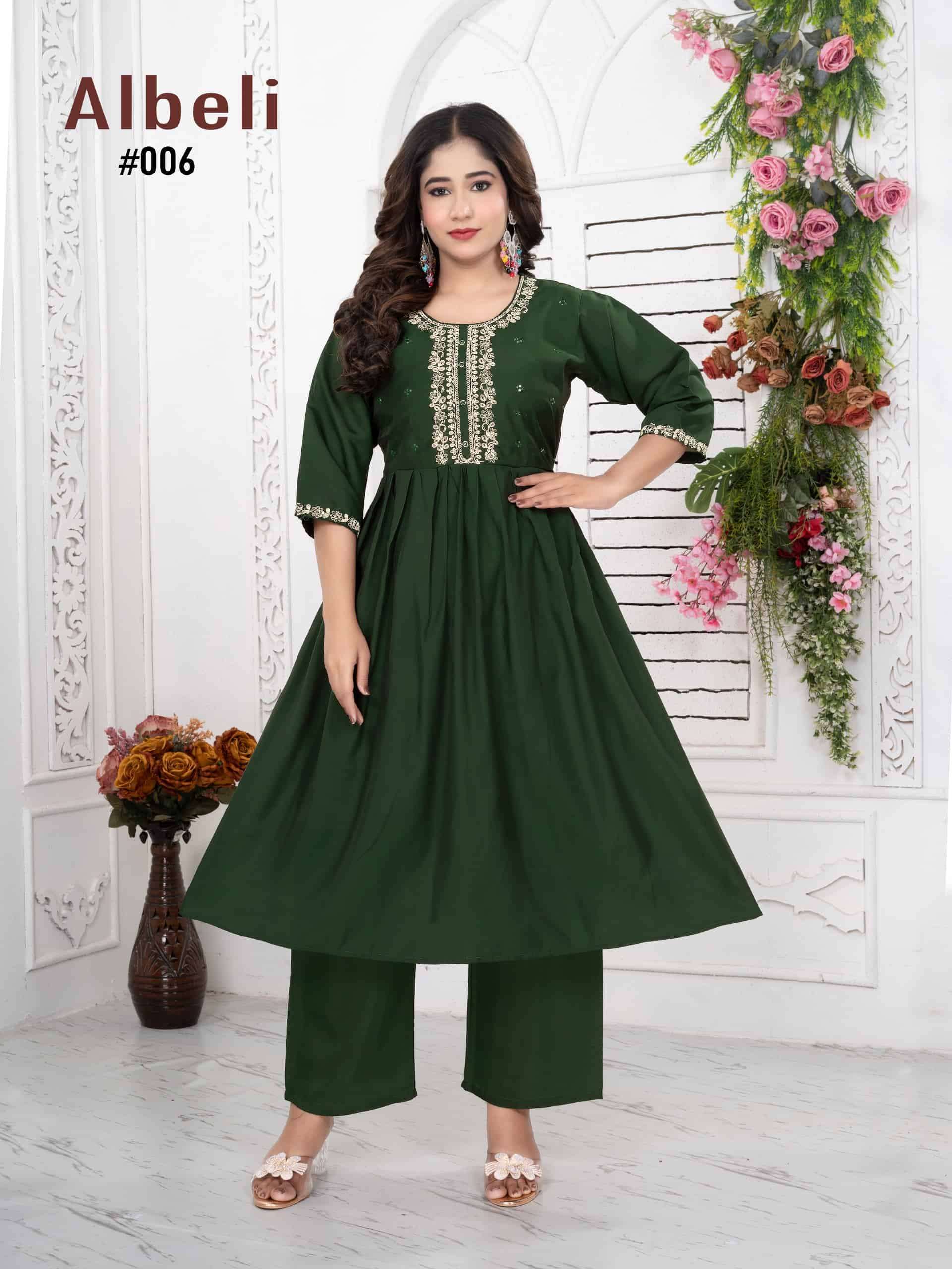 BEAUTY QUEEN ALBELI VOL 3 READYMADE SILK KURTI COLLECTION DEALER