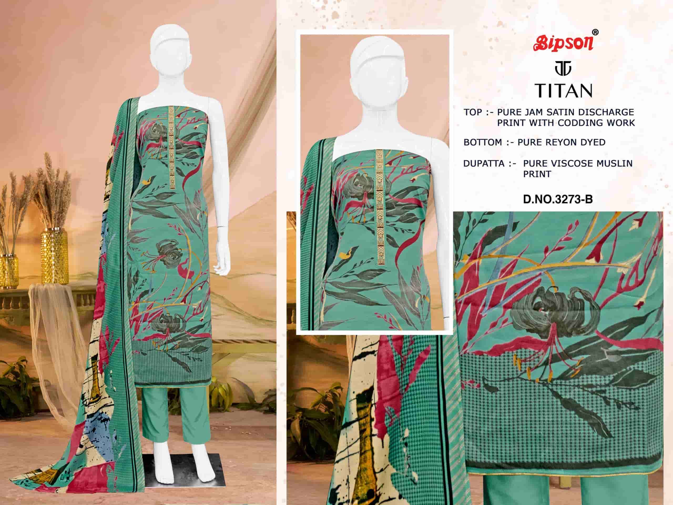 Bipsone Titan 3273 Designer Ethnic Wear Women Material Suit Wholesale 