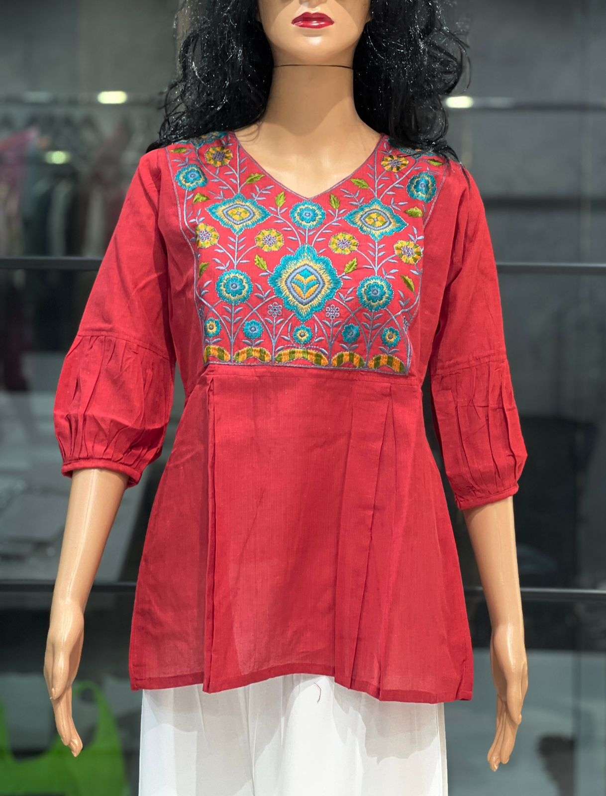 BLUE HILLS CHARMI SHORT TOP FASHION FOR GIRLS WOMEN CLOTH DAILY WEAR CATALOG