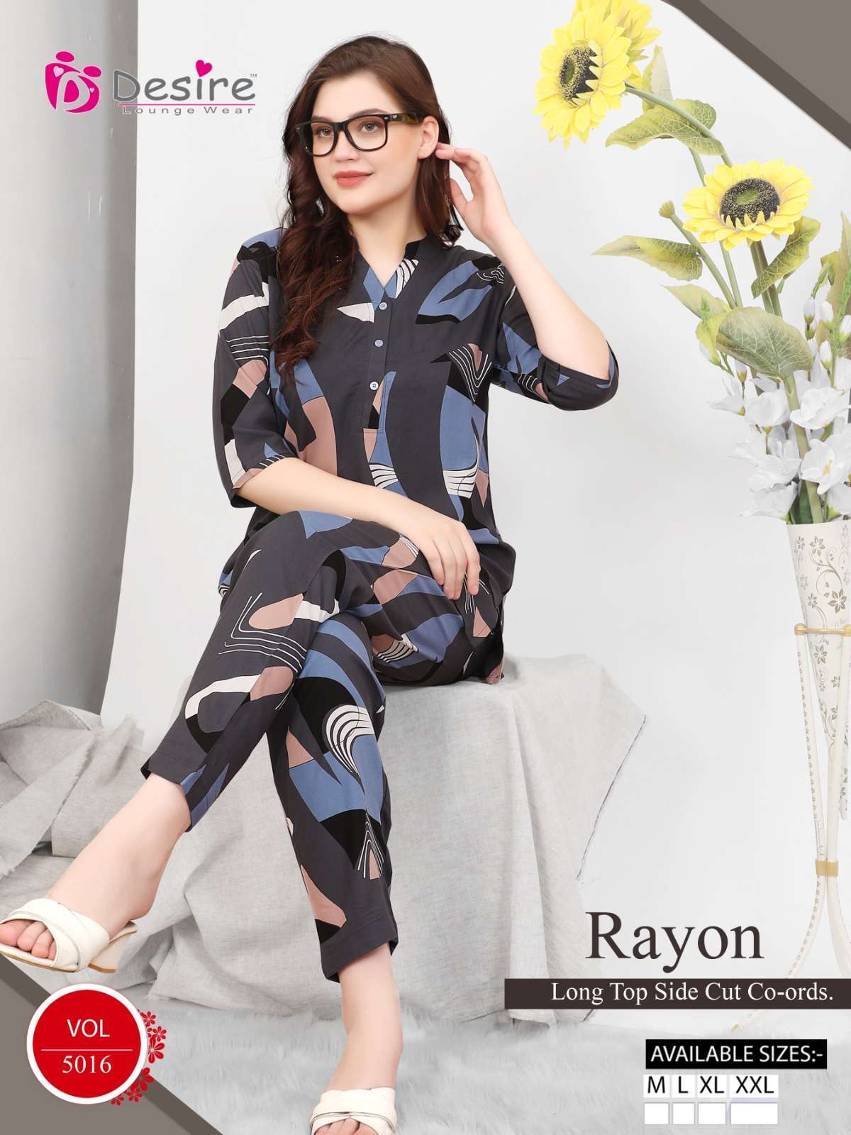 DESIRE PREMIUM RAYON FANCY NIGHT DRESS FOR WOMEN SUPPLIER