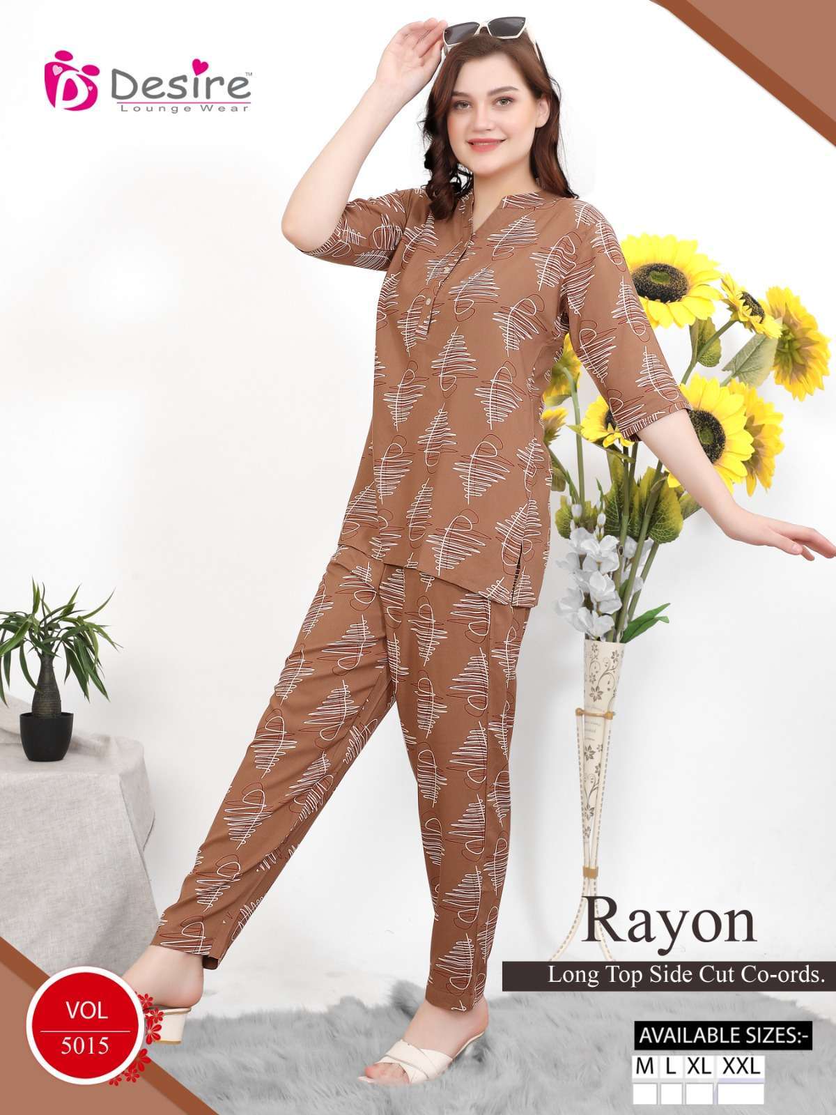 DESIRE PREMIUM RAYON FANCY NIGHT DRESS FOR WOMEN SUPPLIER