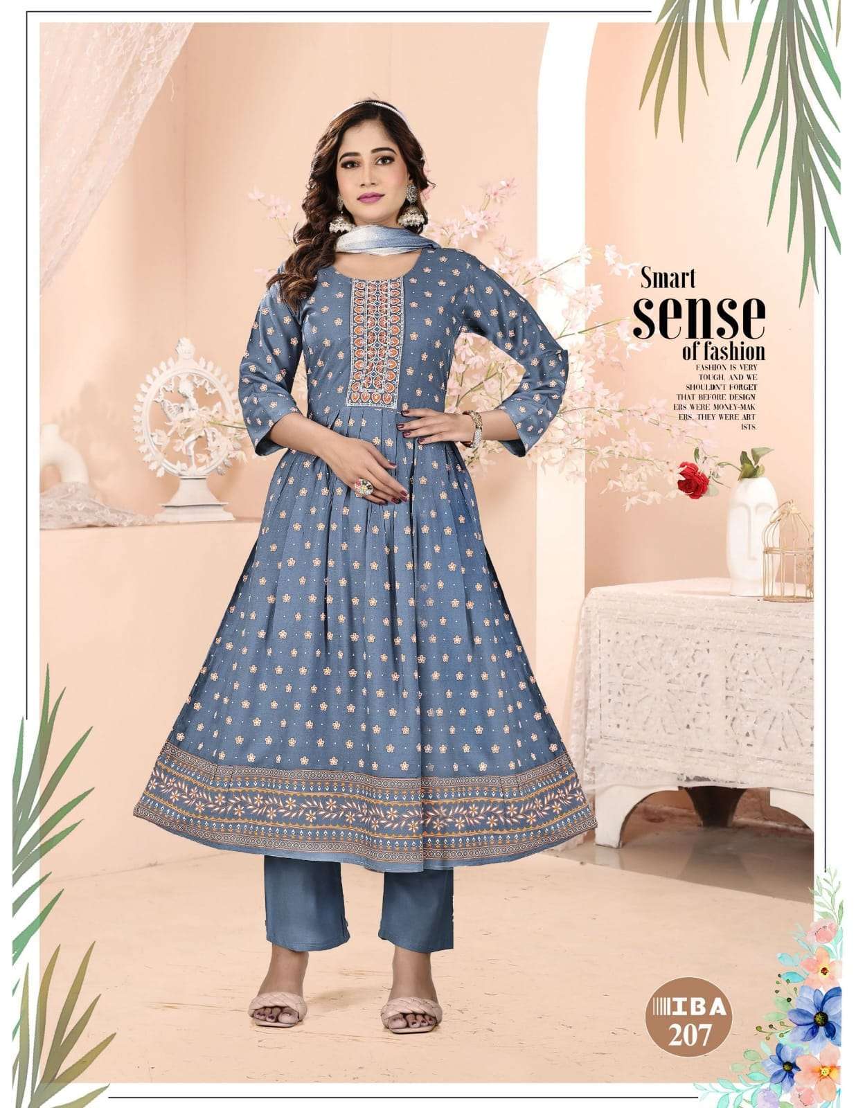 FASHION TALK IBA VOL 2 LADIES WEAR FANCY RAYON KURTI COLLECTION SHOP