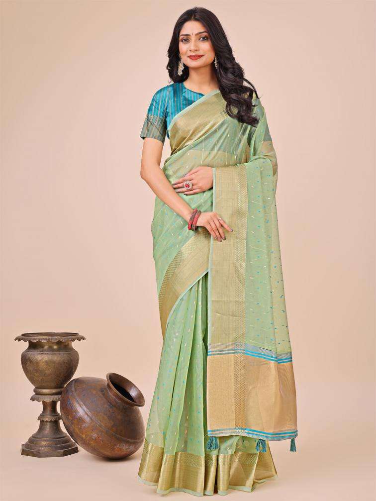 ASTITA FLORANCE ORGANZA FABRIC FANCY LOOK SAREE 