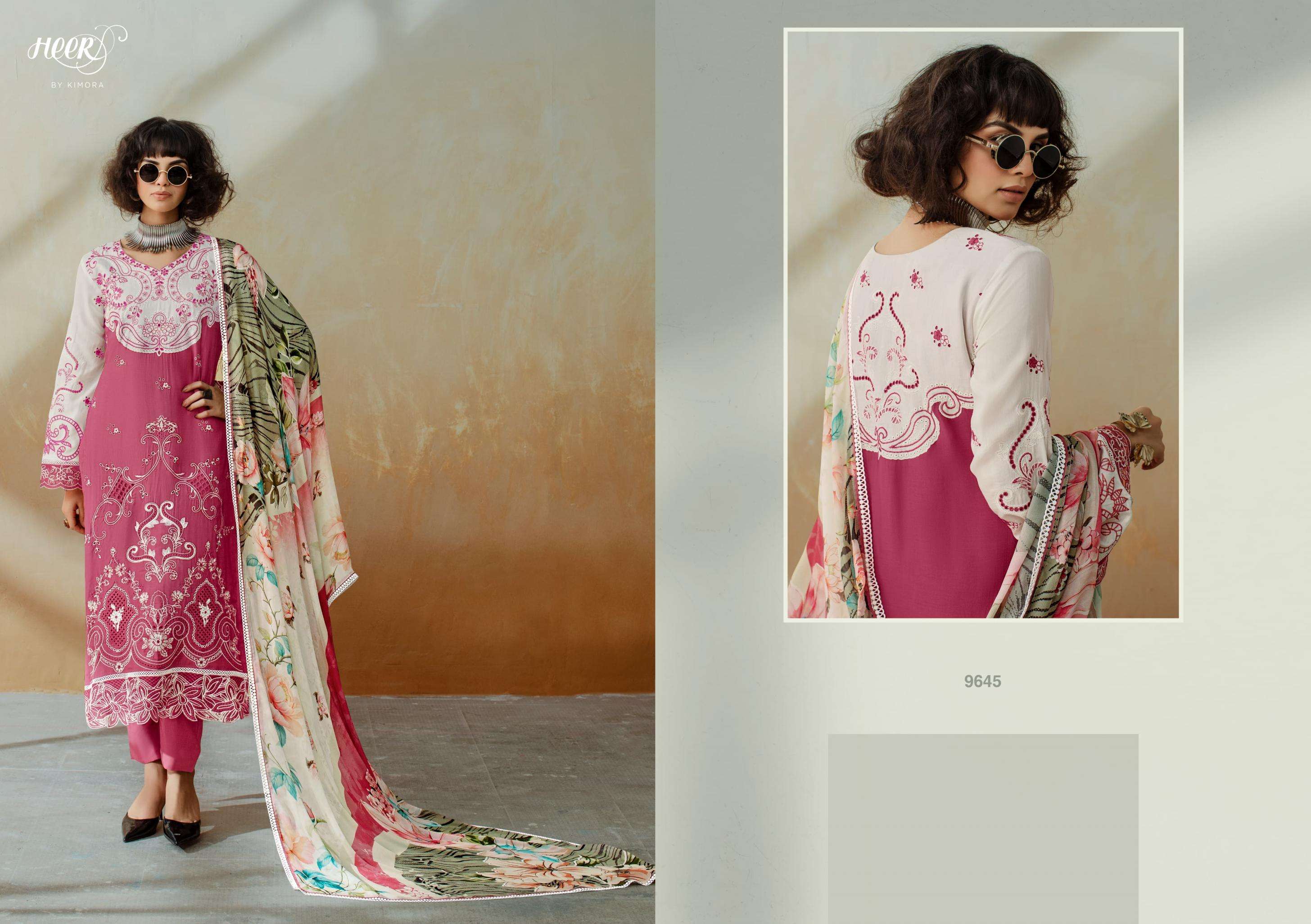 KIMORA FASHION CHIC VOL 208 UNIQUE COLOUR MUSLIN SILK SALWAR KAMEEZ 