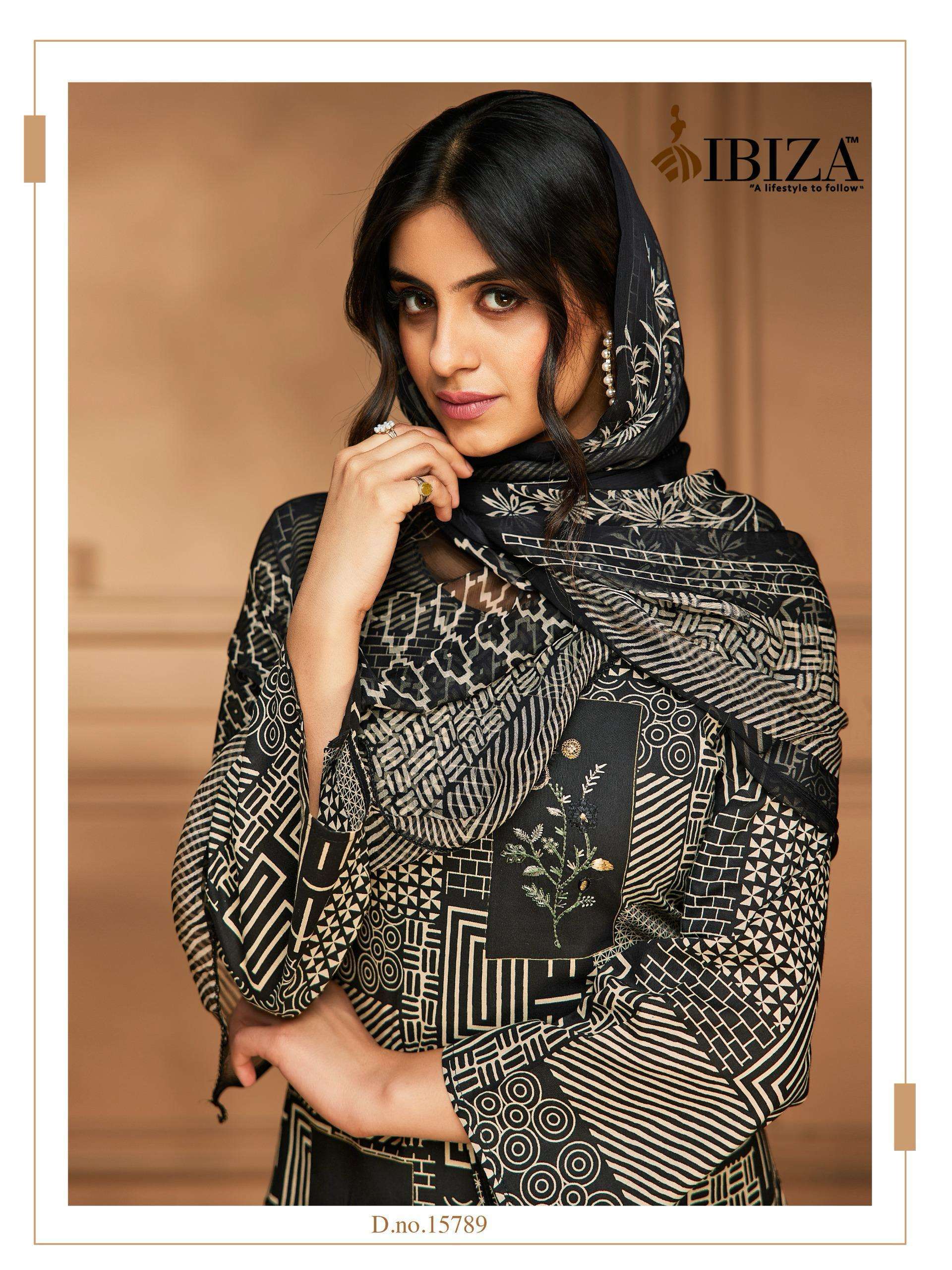 IBIZA FASHION MANTRA DIGITAL PRINT HIT SUMMER LADIES SUIT SUPPLIER