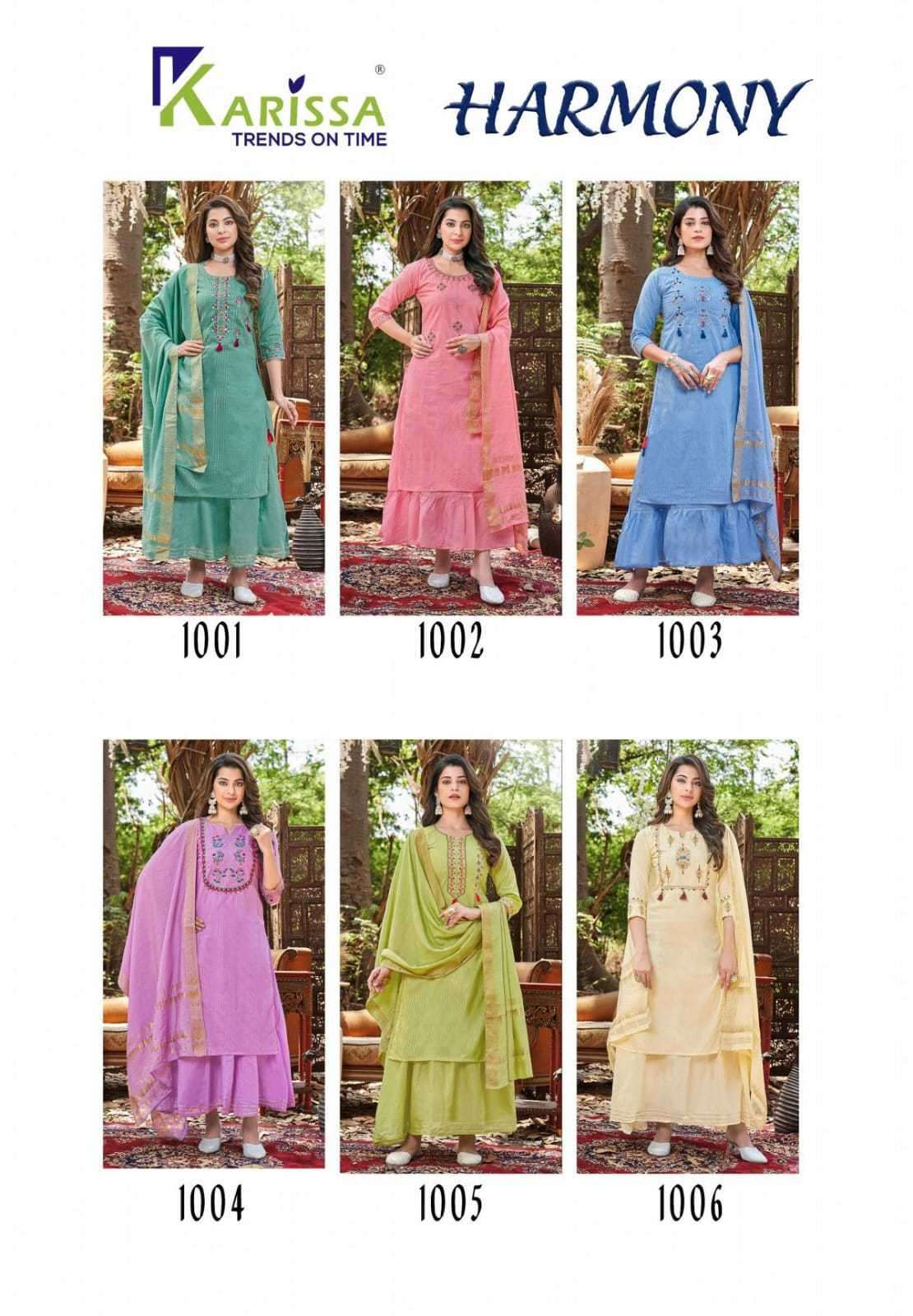KARISSA HARMONY FESTIVAL WEAR READYMADE SHARARA SUIT ONLINE RESELLER 
