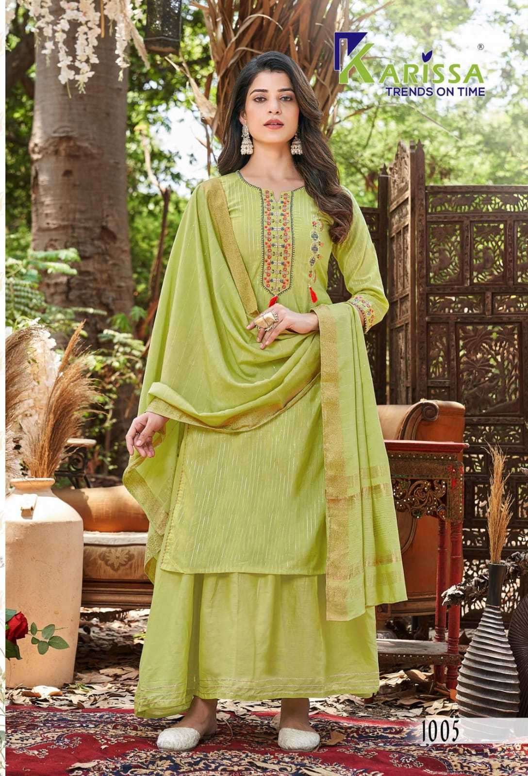 KARISSA HARMONY FESTIVAL WEAR READYMADE SHARARA SUIT ONLINE RESELLER 