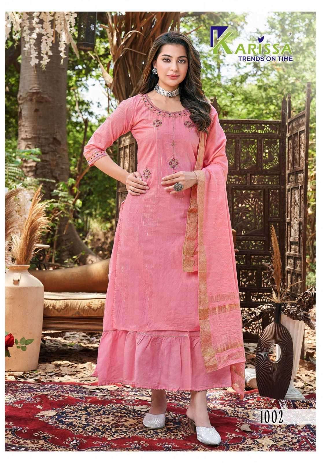 KARISSA HARMONY FESTIVAL WEAR READYMADE SHARARA SUIT ONLINE RESELLER 