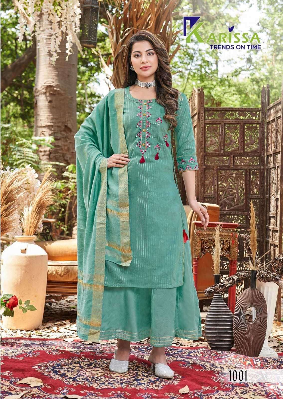 KARISSA HARMONY FESTIVAL WEAR READYMADE SHARARA SUIT ONLINE RESELLER 