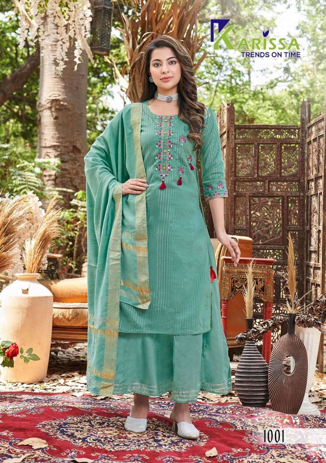 KARISSA HARMONY FESTIVAL WEAR READYMADE SHARARA SUIT ONLINE RESELLER 