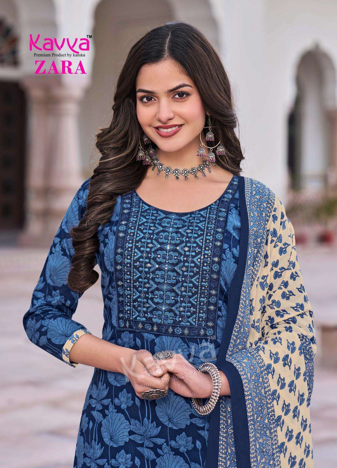 KAVYA ZARA VOL 16 COTTON READYMADE SALWAR KAMEEZ COLLECTION ETHNIC SHOP