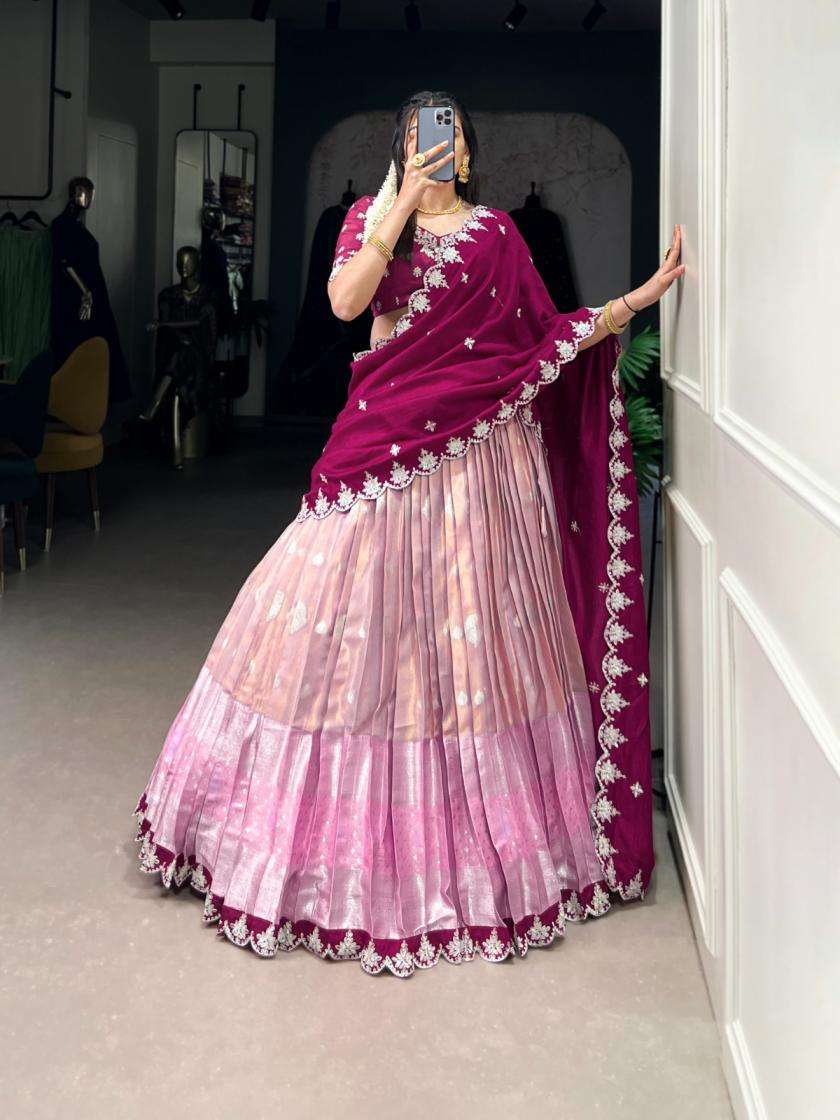 LNB 2024 ZARI KOTA WEAVING DESIGN FUNCTION SPECIAL LEHENGA CHOLI COLLECTION 