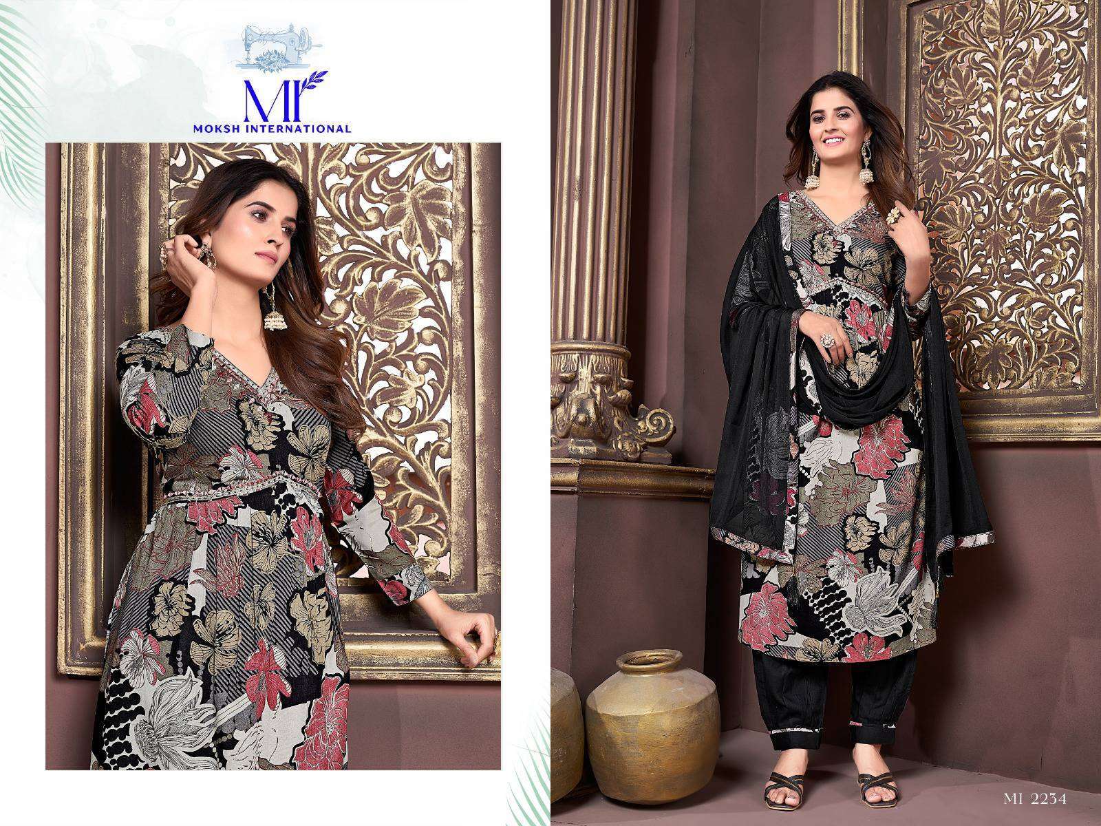 MOKSH AFGHANI ALIA VOL 3 AALIYA PATTERN READYMADE AFGHANI SUIT CATALOG 