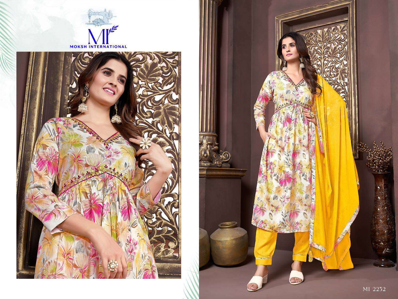 MOKSH AFGHANI ALIA VOL 3 AALIYA PATTERN READYMADE AFGHANI SUIT CATALOG 