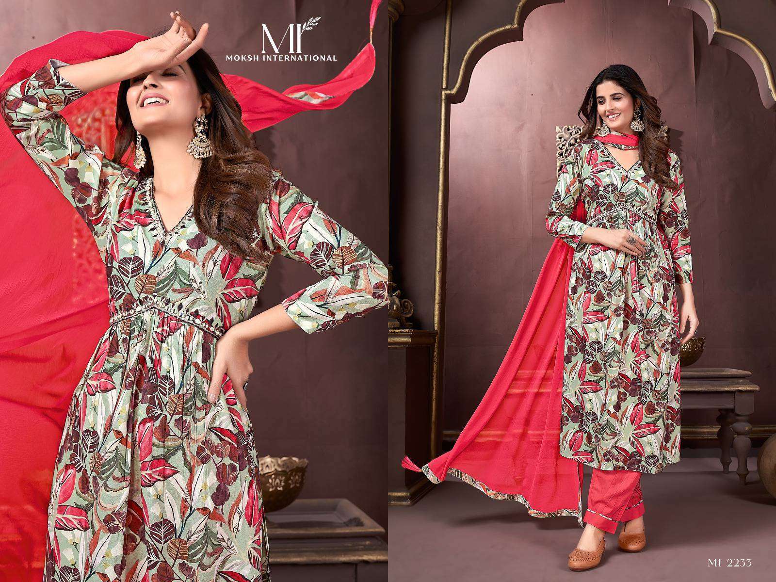 MOKSH AFGHANI ALIA VOL 3 AALIYA PATTERN READYMADE AFGHANI SUIT CATALOG 