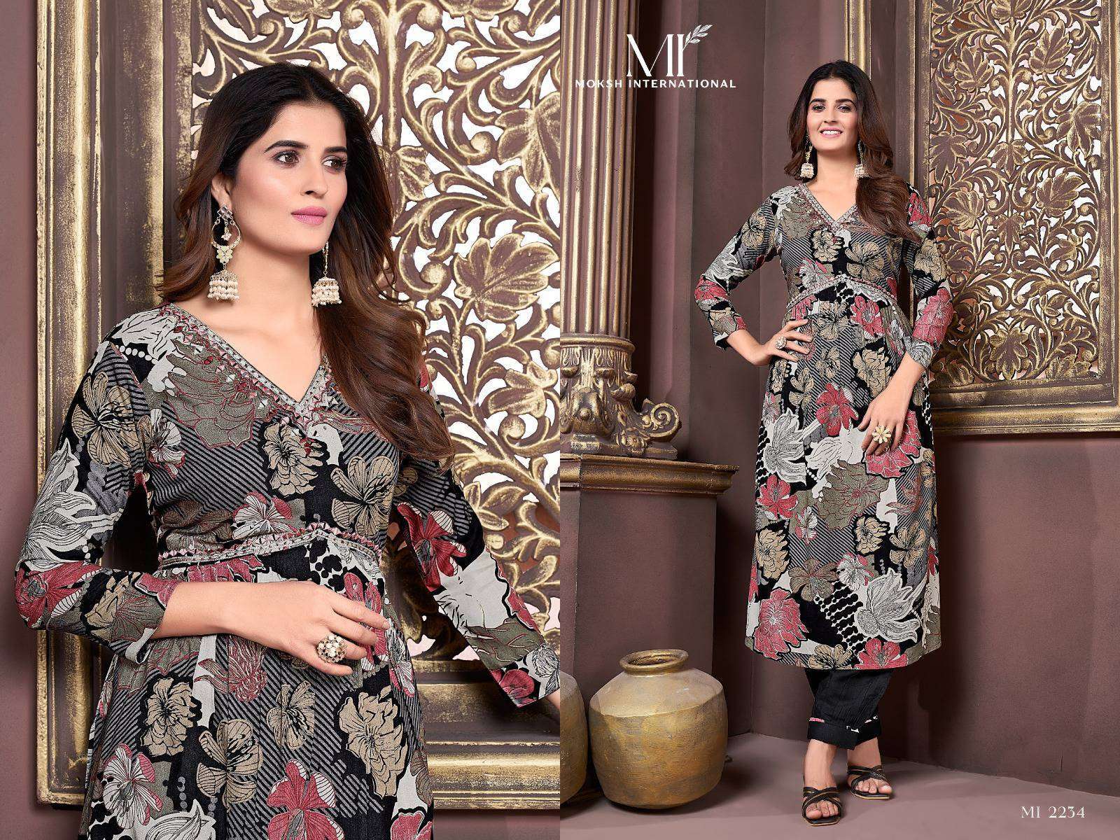 MOKSH AFGHANI ALIA VOL 3 AALIYA PATTERN READYMADE AFGHANI SUIT CATALOG 