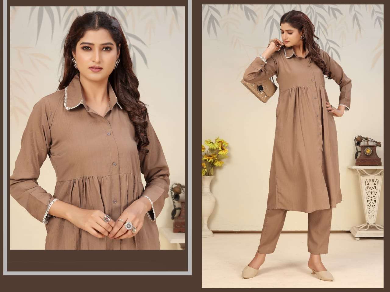 MOKSH VOL 1 READYMADE KURTI WITH BOTTON SET WOMEN WHOLESALE SURAT