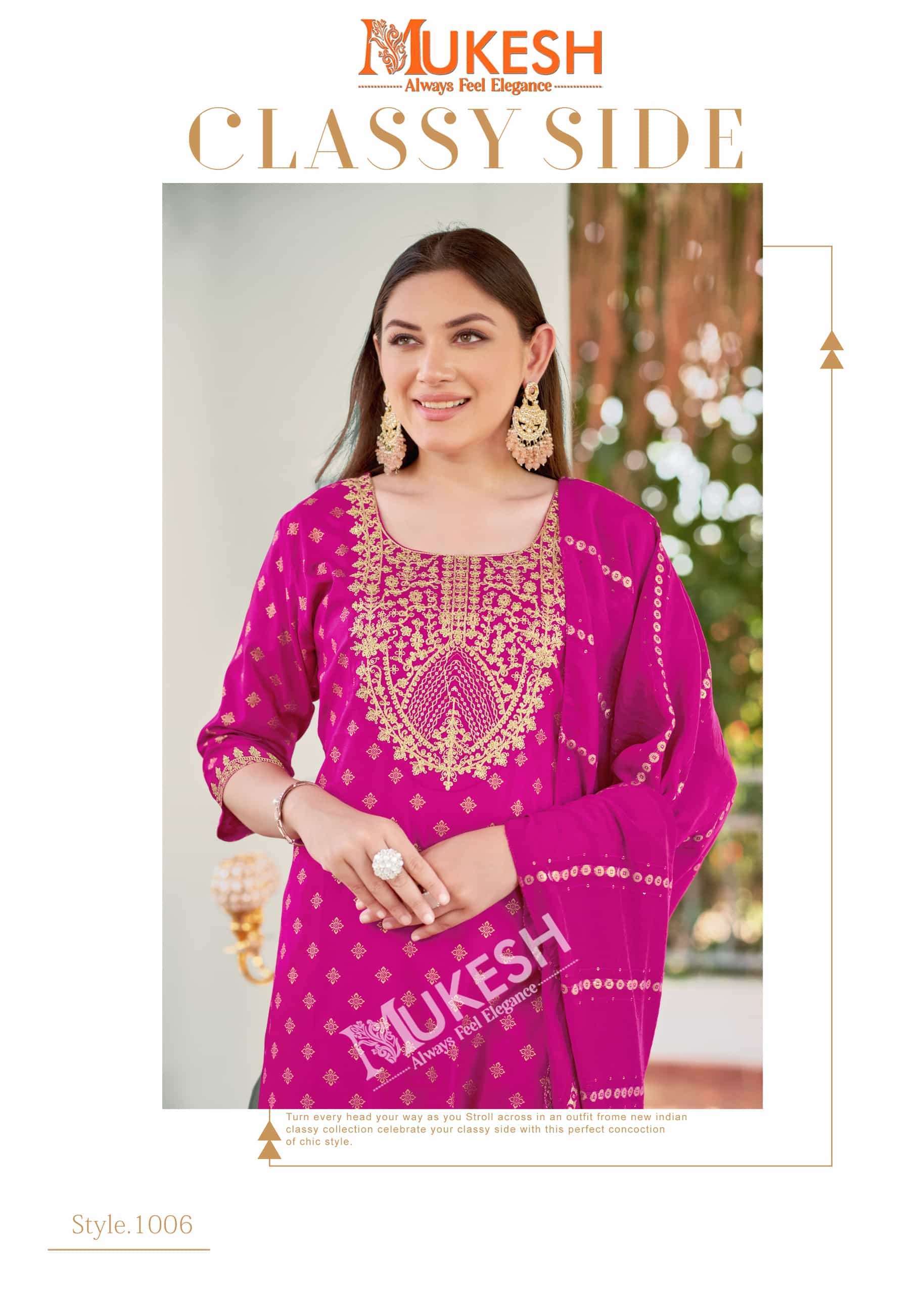 MUKESH MUSKAAN DESIGNER RAYON FOIL SALWAR SUIT FESTIVAL CATALOG