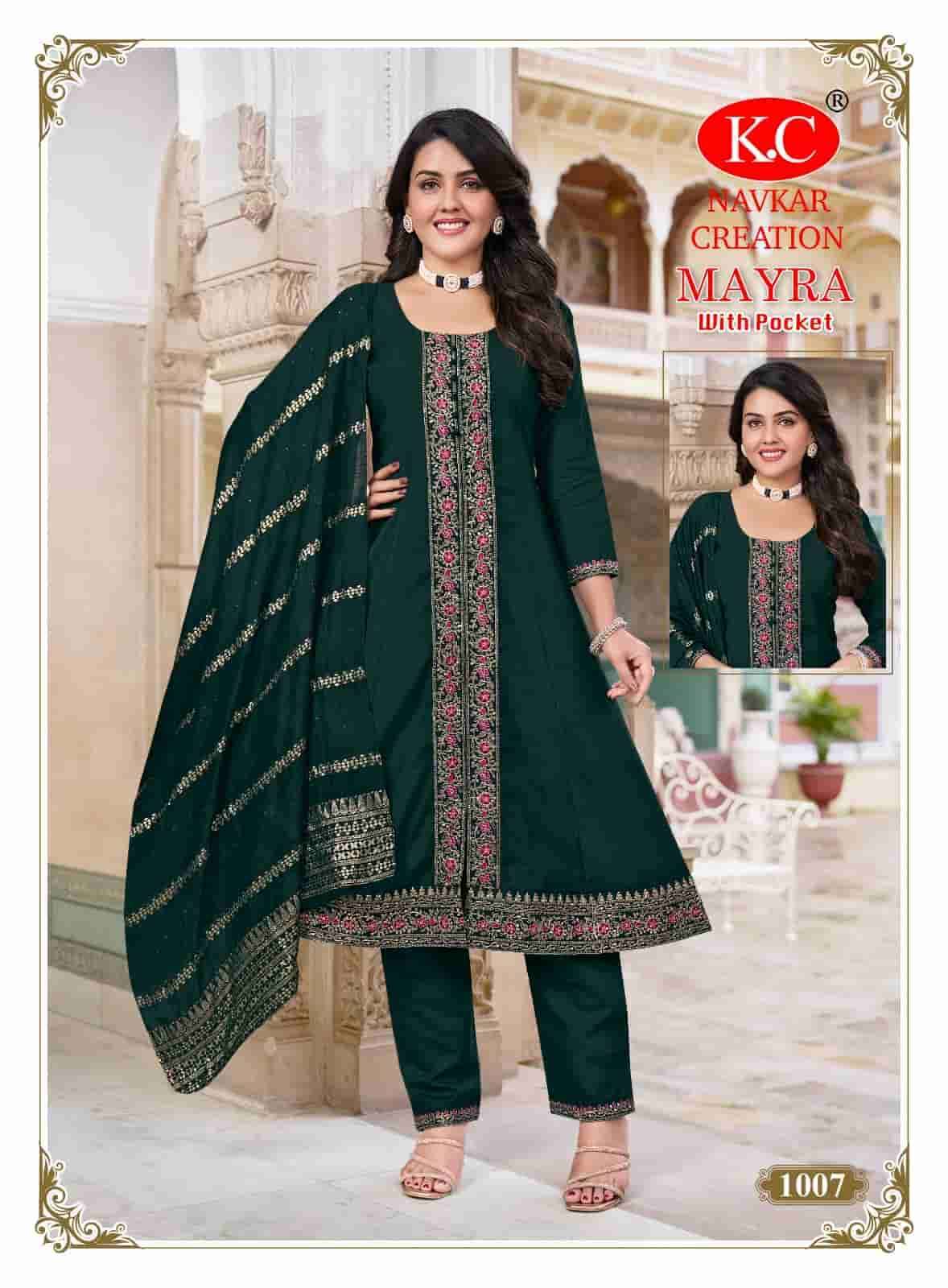 NAVKAR MAYRA VOL 1 UMBRELLA KURTI SUIT READYMADE CLOTH STORE
