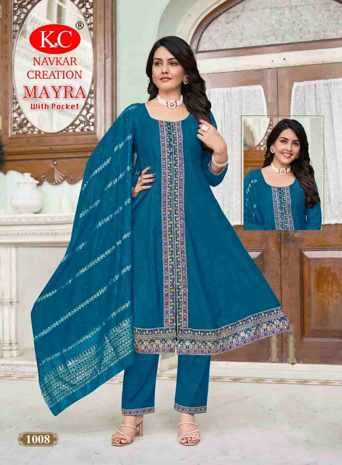 NAVKAR MAYRA VOL 1 UMBRELLA KURTI SUIT READYMADE CLOTH STORE