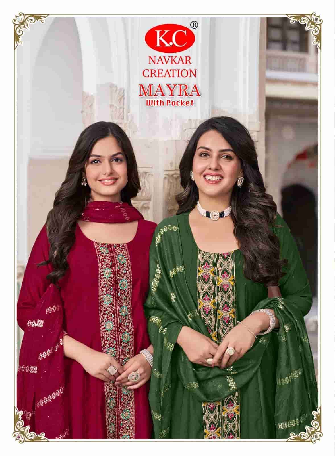 NAVKAR MAYRA VOL 1 UMBRELLA KURTI SUIT READYMADE CLOTH STORE