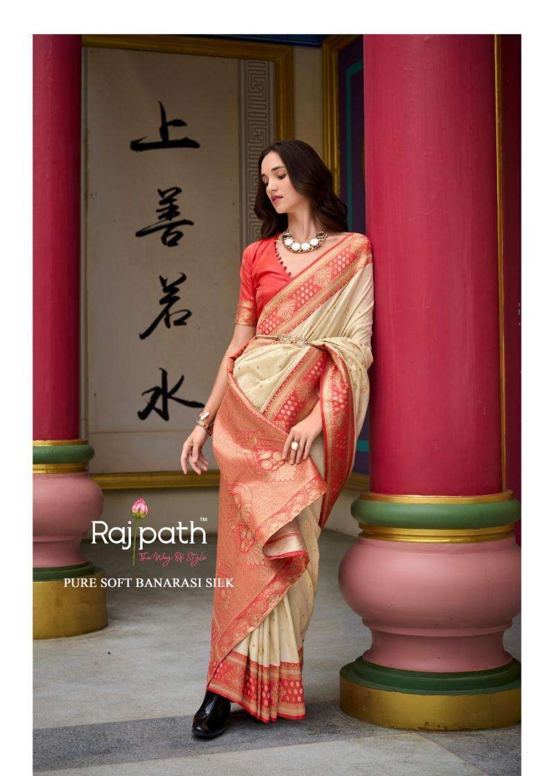 RAJPATH SAMRUDDHI BANARASI SILK RICH LOOK SAREE 