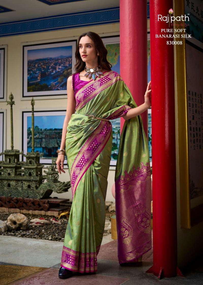 RAJPATH SAMRUDDHI BANARASI SILK RICH LOOK SAREE 