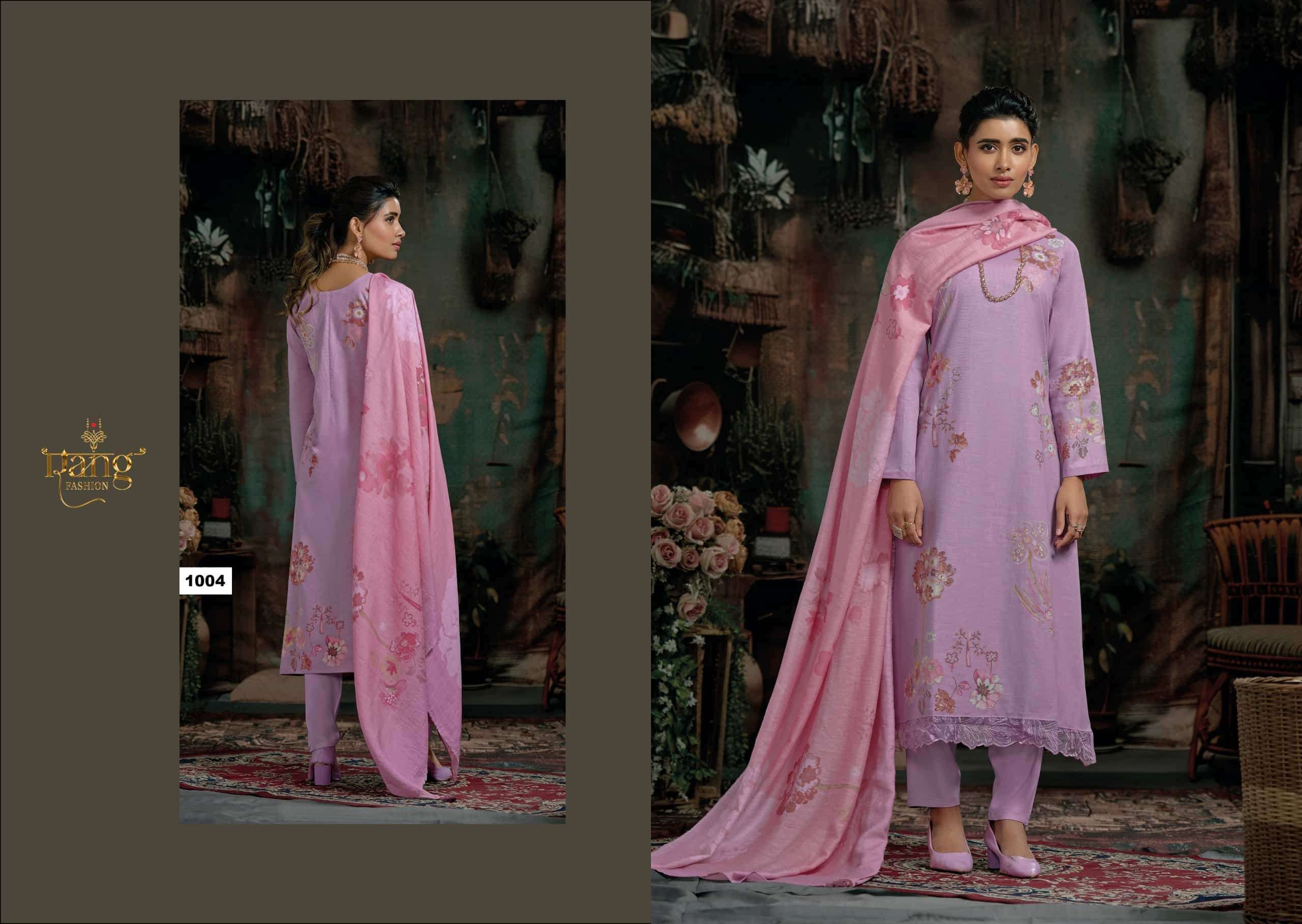 RANG FASHION CLARA HIGH QUALITY VISCOSE LINEN SUIT CATALOG SHOP 