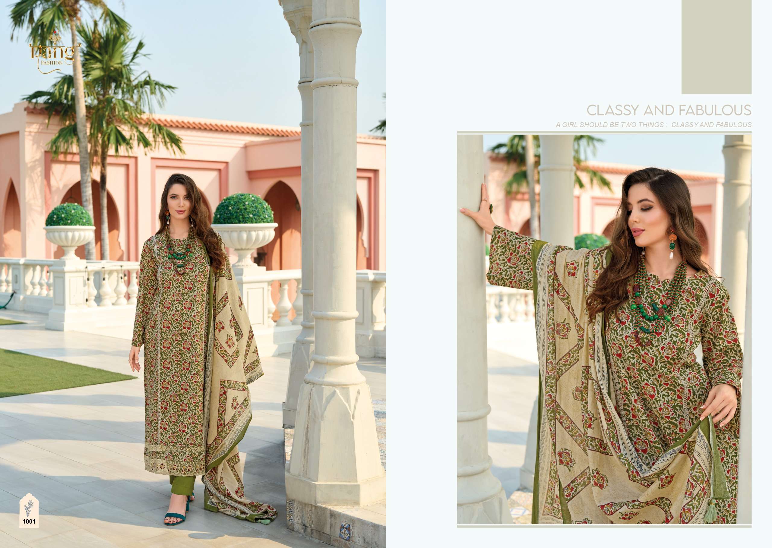 RANG FASHION HEERVA SUMMER WEAR HIGH QUALITY DESIGN SUIT CATALOG