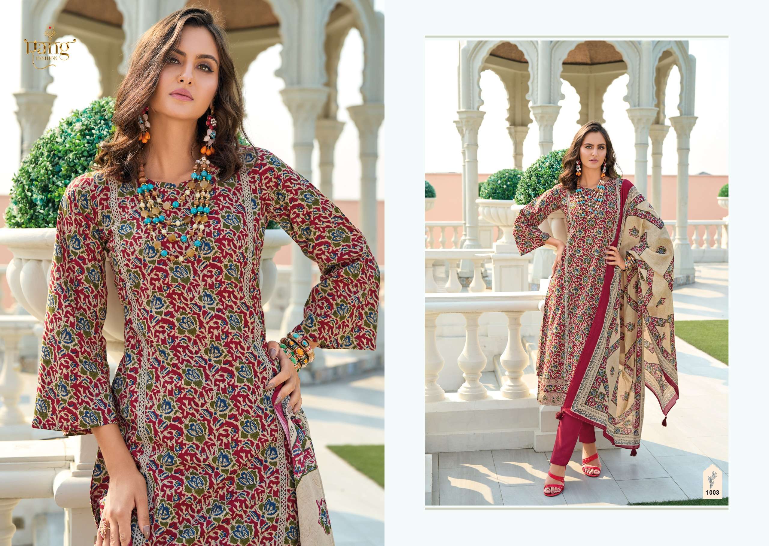 RANG FASHION HEERVA SUMMER WEAR HIGH QUALITY DESIGN SUIT CATALOG