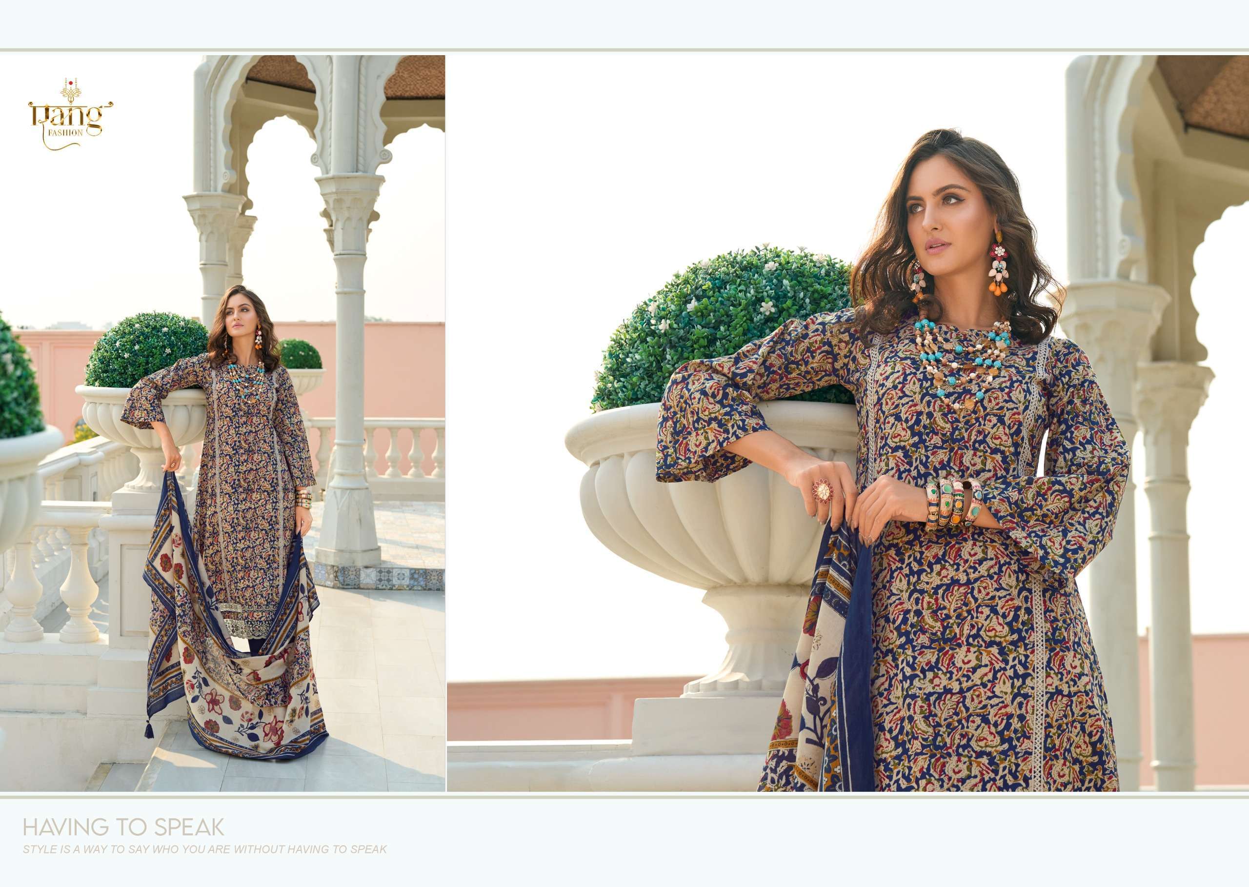 RANG FASHION HEERVA SUMMER WEAR HIGH QUALITY DESIGN SUIT CATALOG