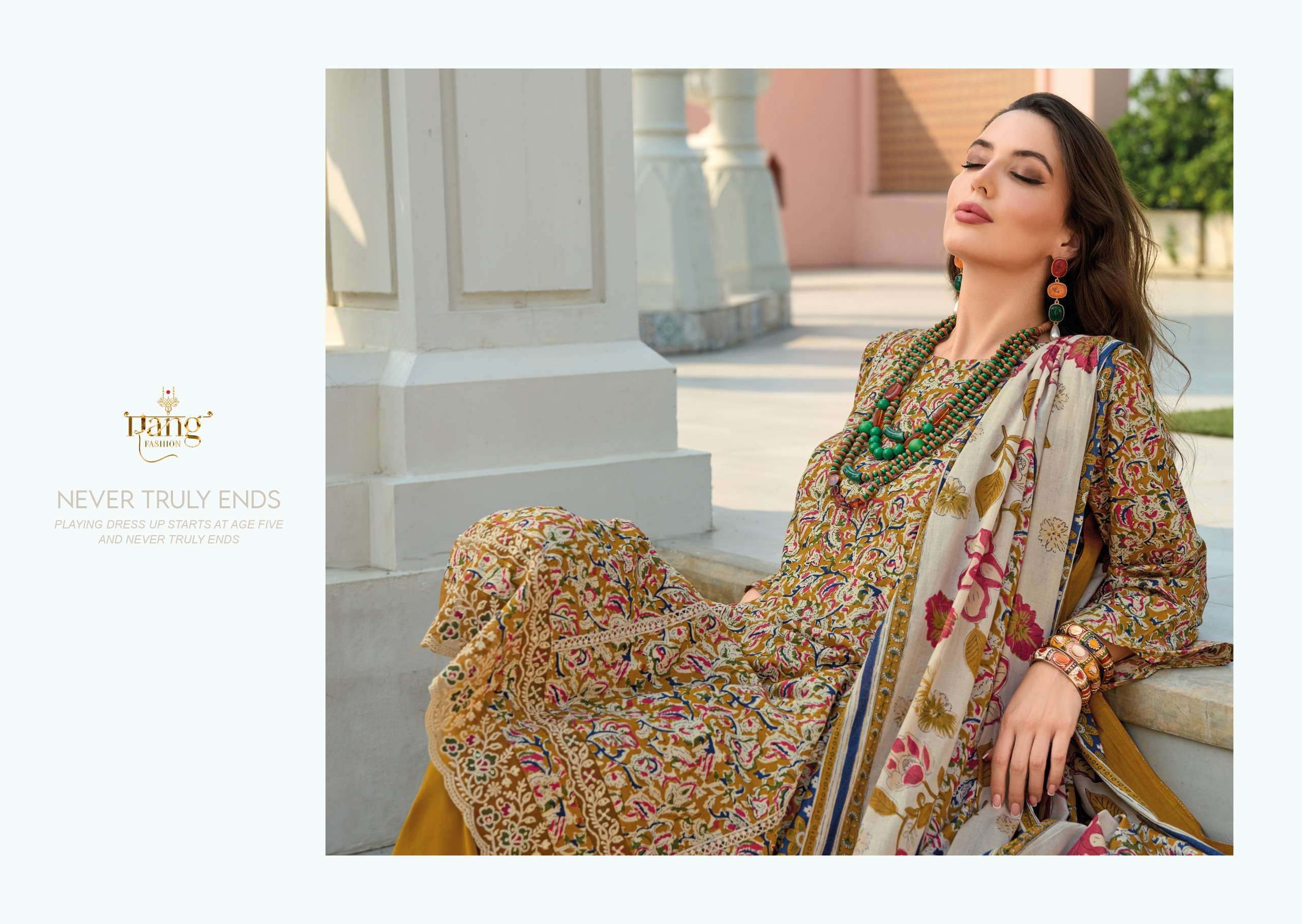 RANG FASHION HEERVA SUMMER WEAR HIGH QUALITY DESIGN SUIT CATALOG