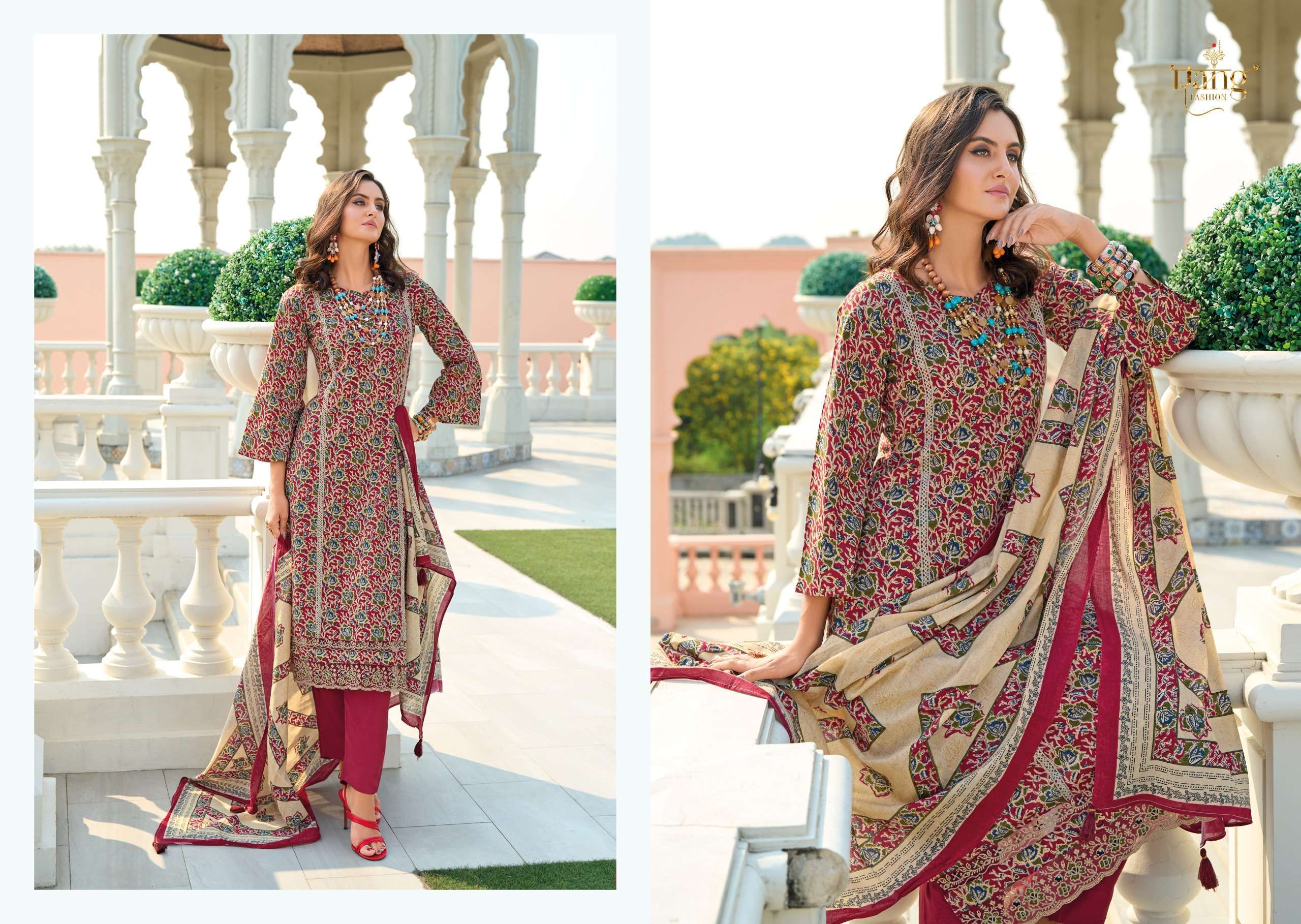 RANG FASHION HEERVA SUMMER WEAR HIGH QUALITY DESIGN SUIT CATALOG