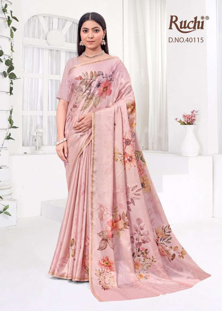RUCHI SAREE SAAISHA VOL 2 DIGITAL PRINTED FANCY SILK FABRIC SAREE 