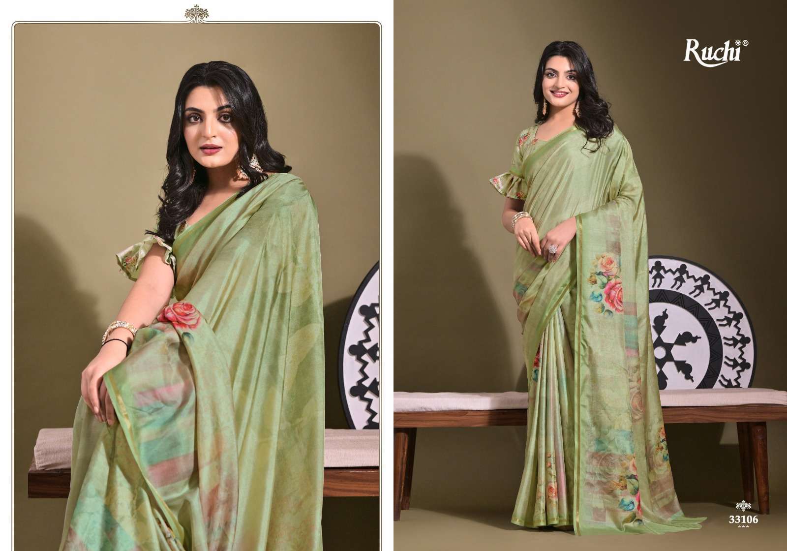 RUCHI SAREE SAISHA VOL 1  SILK FABRIC FANCY SAREE