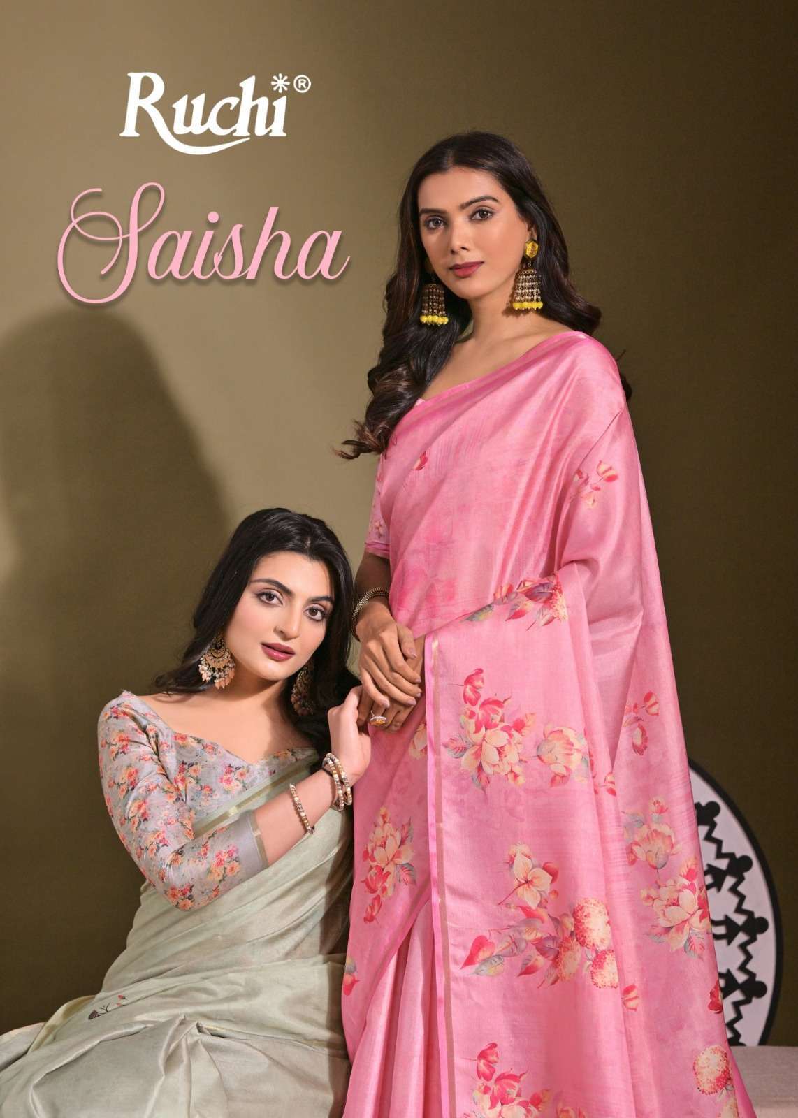 RUCHI SAREE SAISHA VOL 1  SILK FABRIC FANCY SAREE