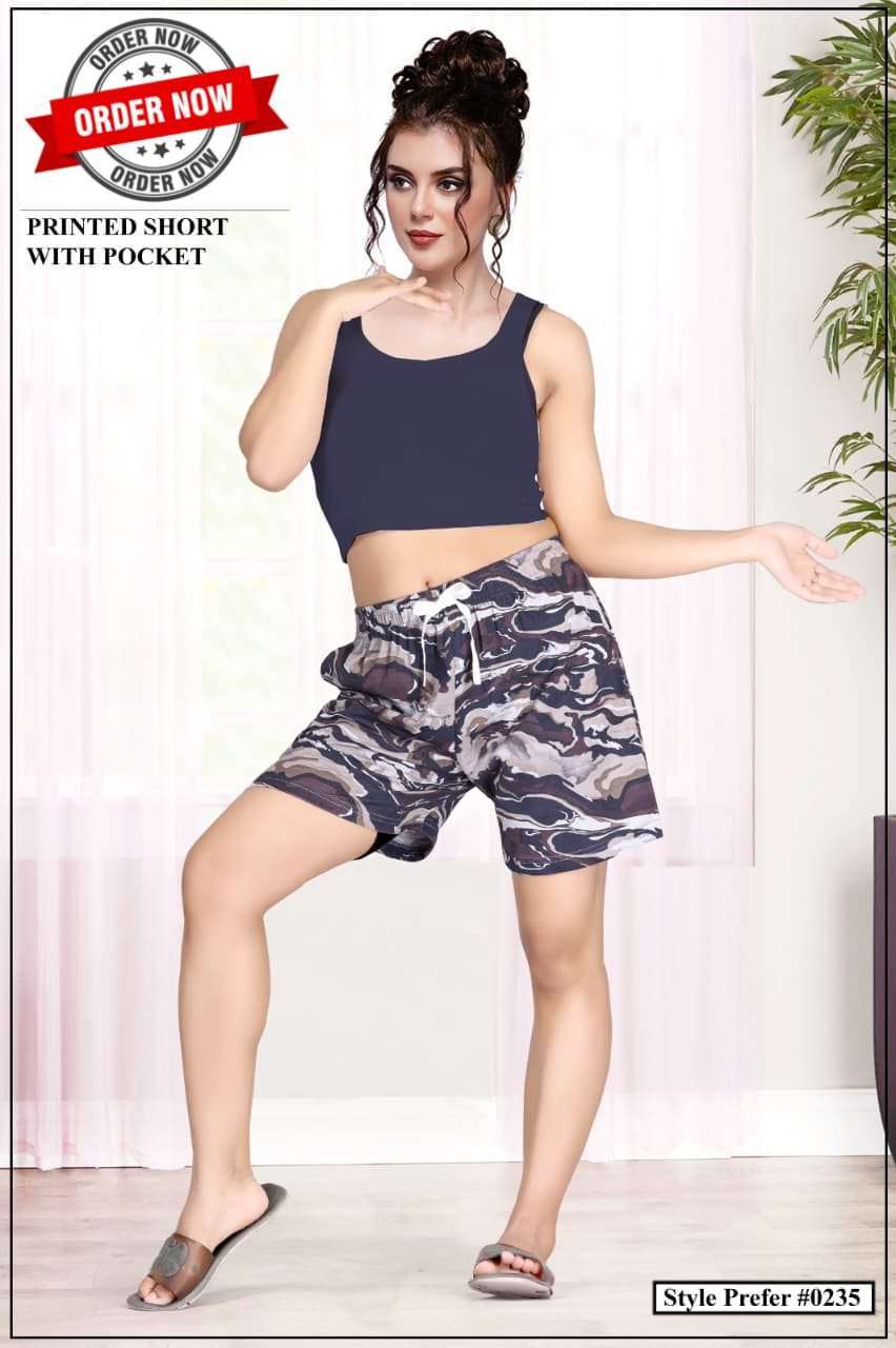 SUMMER SPECIAL VOL 235 NIGHT WEAR SHORT PANT WOMEN COLLECTION 