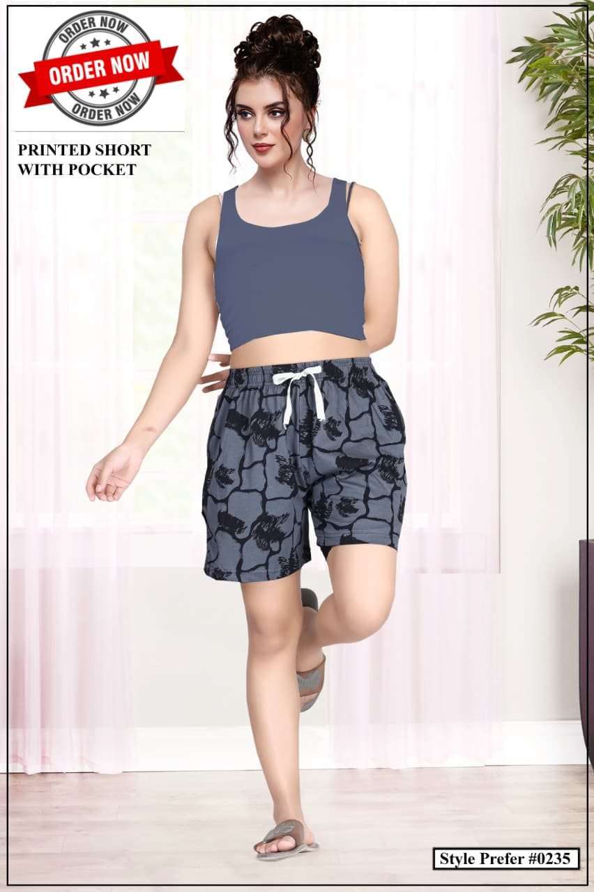 SUMMER SPECIAL VOL 235 NIGHT WEAR SHORT PANT WOMEN COLLECTION 