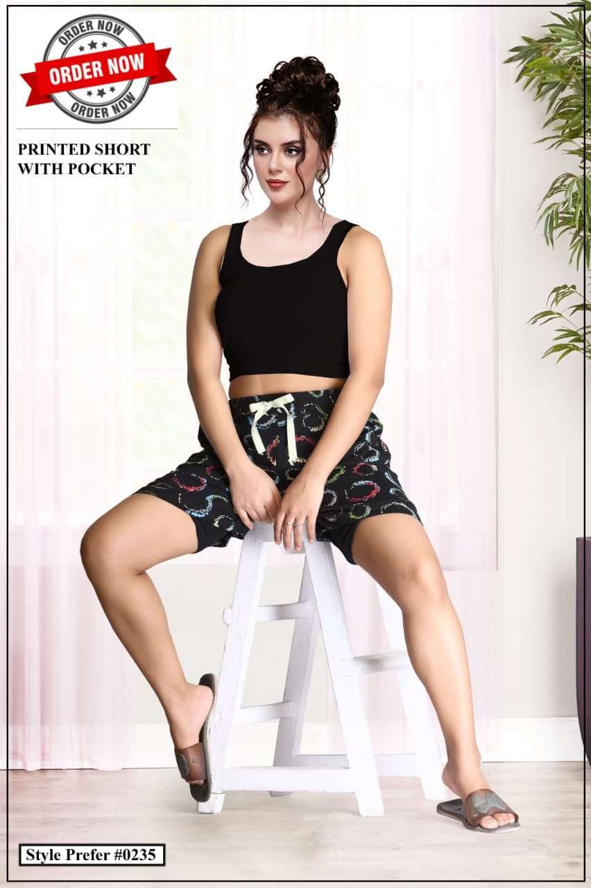 SUMMER SPECIAL VOL 235 NIGHT WEAR SHORT PANT WOMEN COLLECTION 
