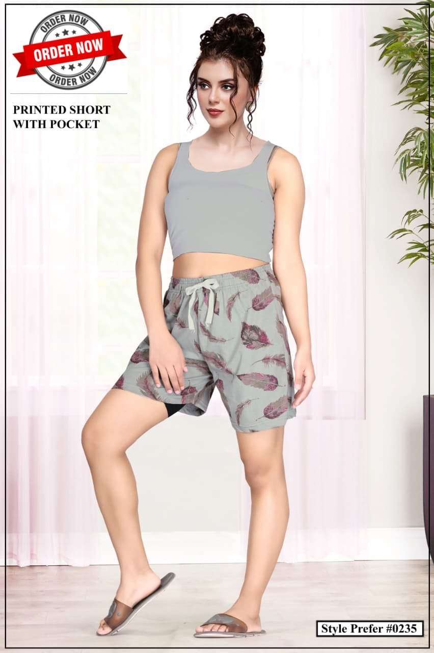 SUMMER SPECIAL VOL 235 NIGHT WEAR SHORT PANT WOMEN COLLECTION 
