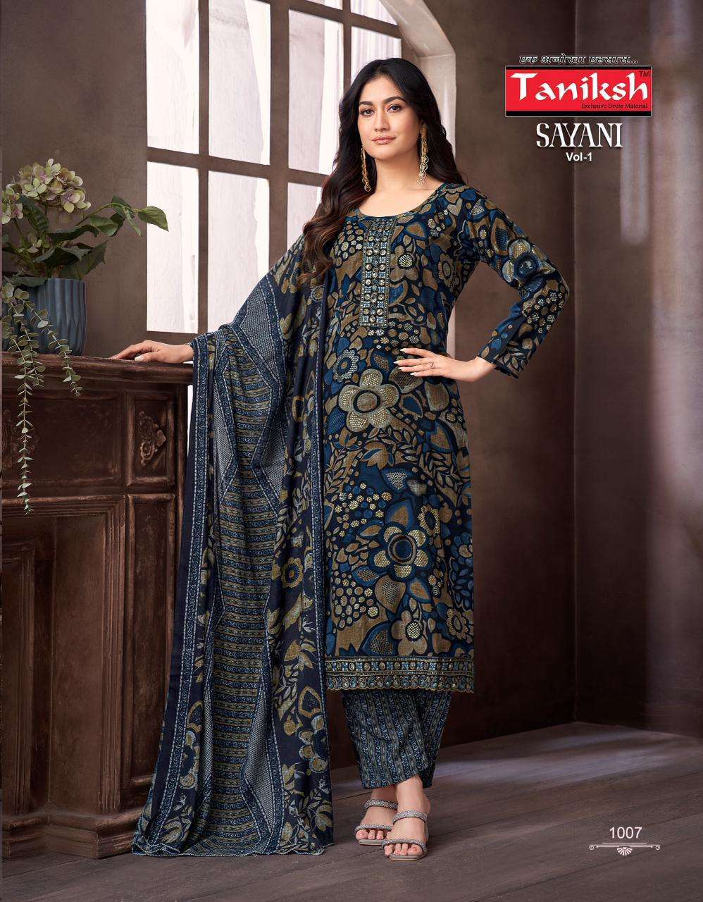 TANIKSH SAYANI VOL 1 DESIGNER READYMADE 3 PIECE LADIES DEALER